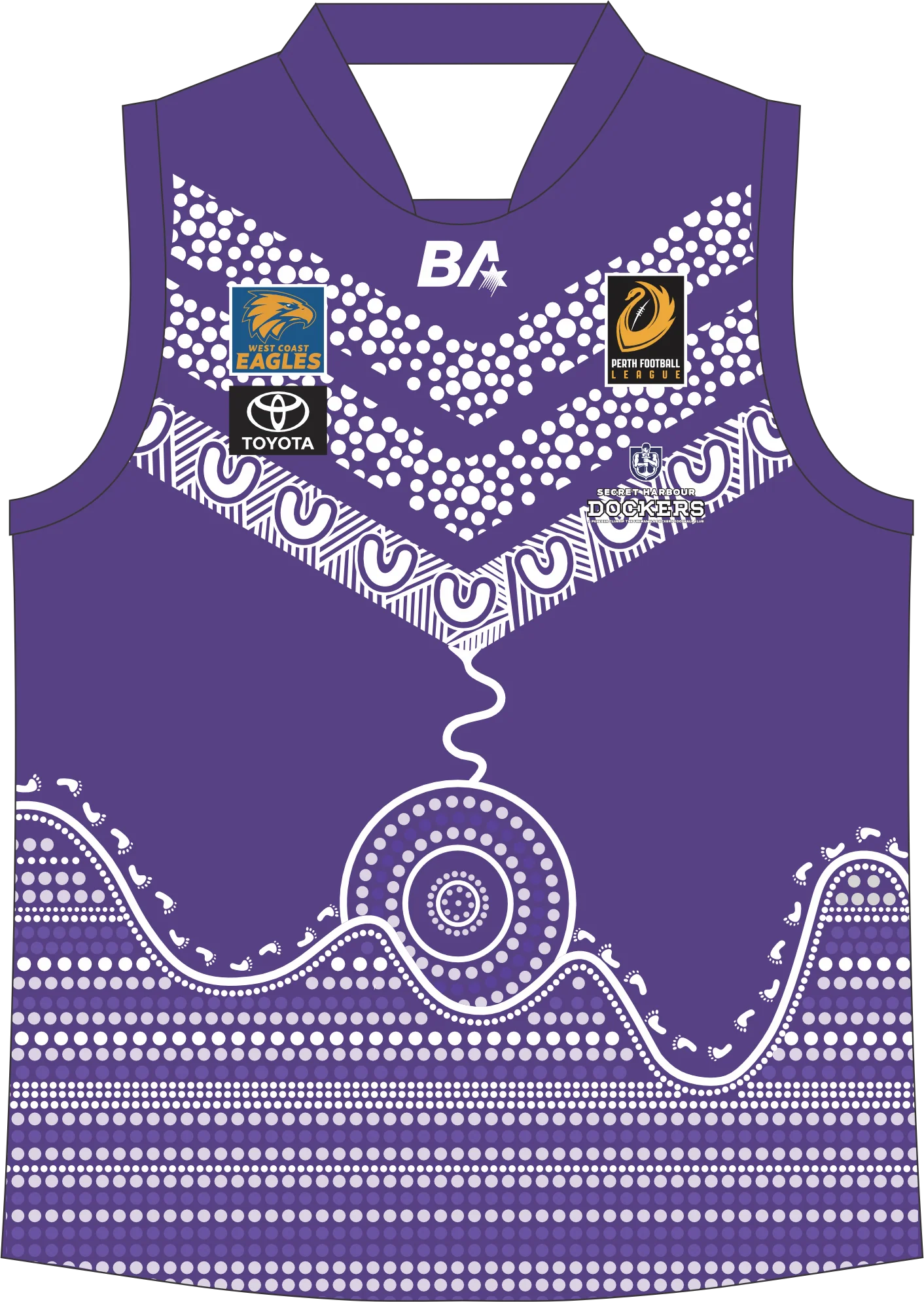 PFL23 Secret Harbour FC | BA Womens Indigenous Guernsey
