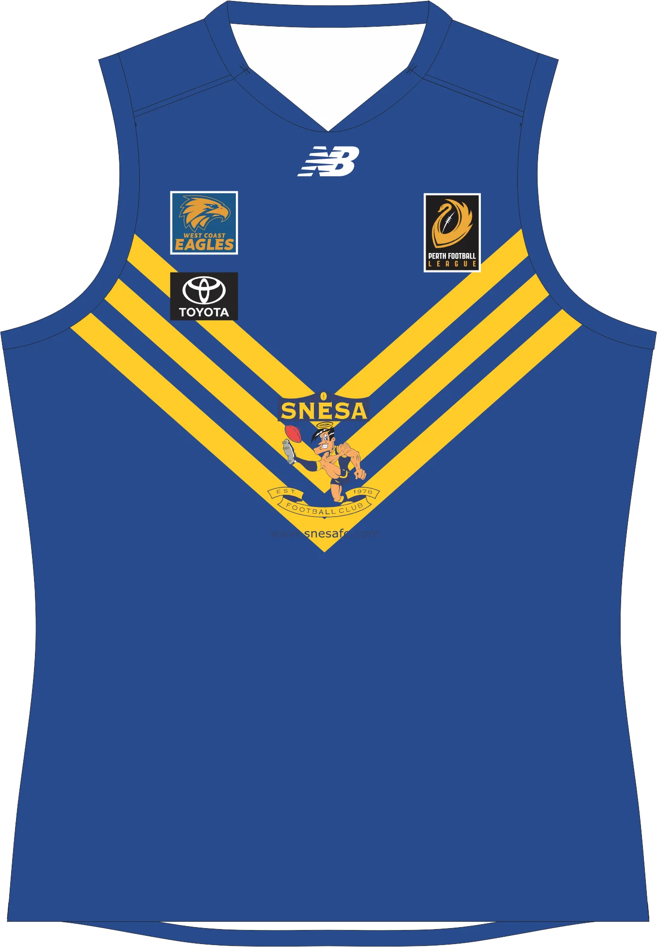PFL23 SNESA FC | NB Mens League Home Guernsey