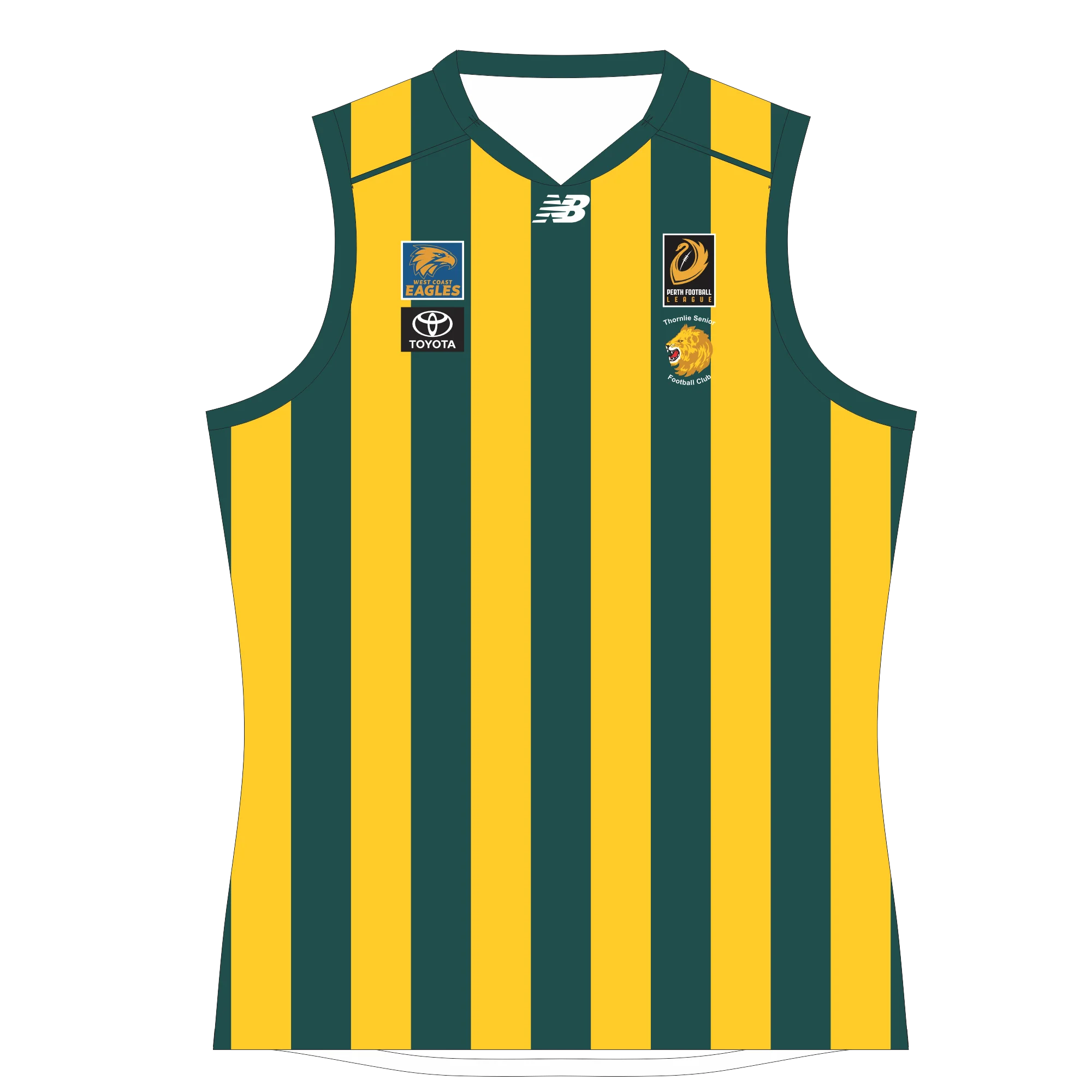 PFL23 Thornlie FC | NB Womens Home Guernsey