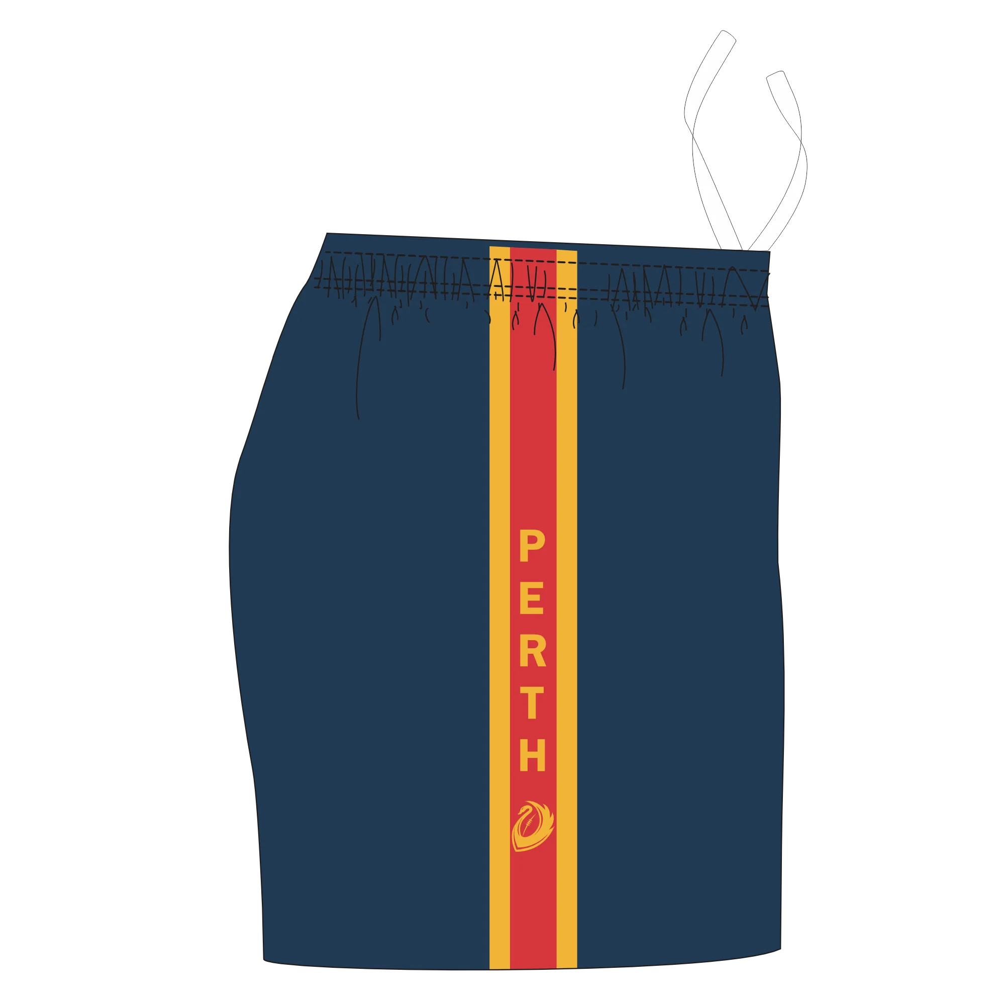 PFL24 Baldivis FC | BA Mens Home Shorts OVERSEAS - Image 2