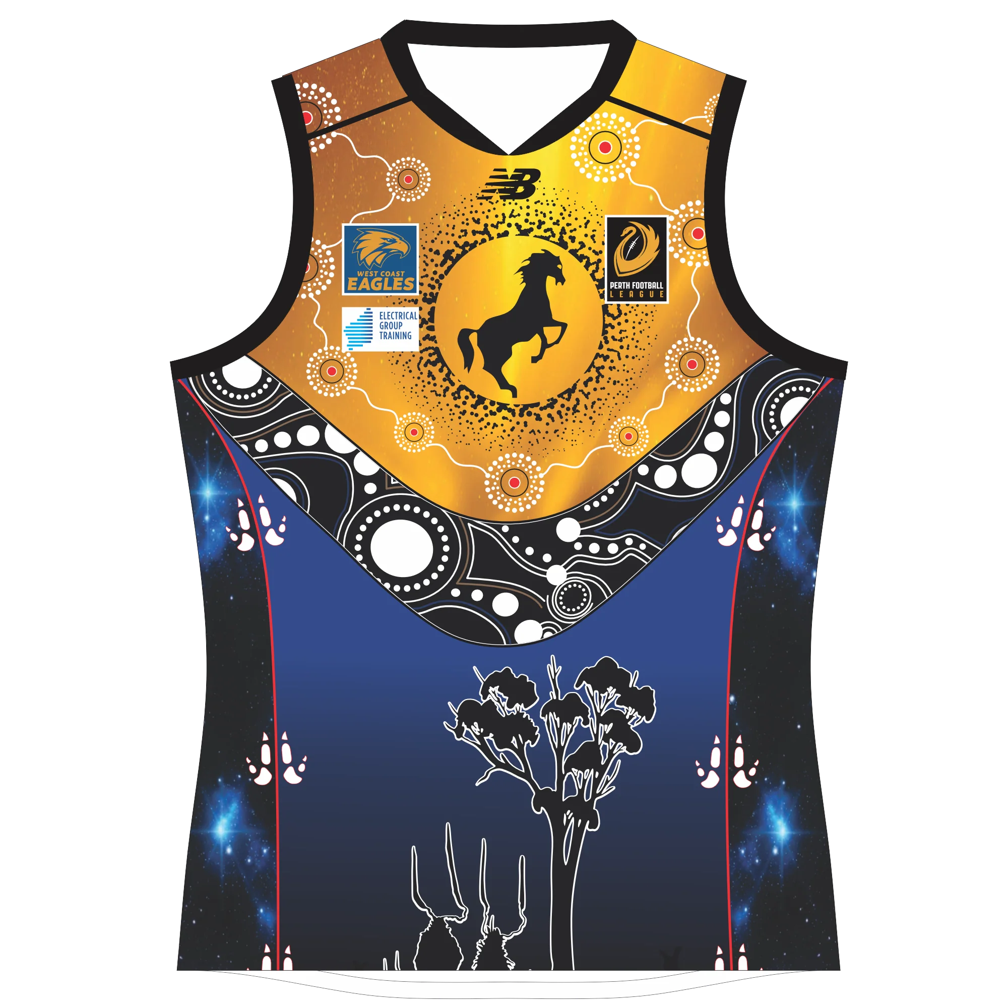 PFL24 Baldivis FC | NB Colts Indigenous Guernsey