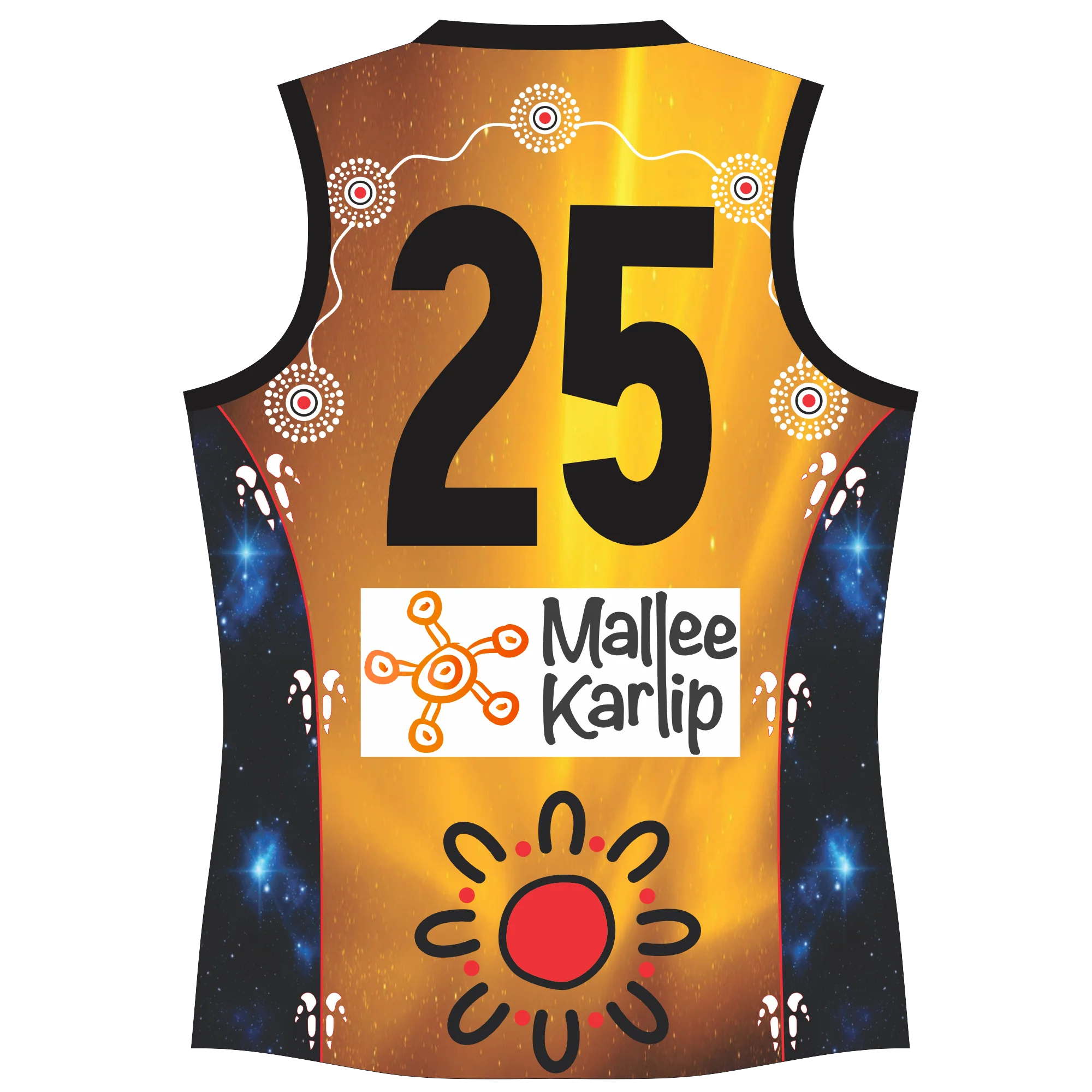 PFL24 Baldivis FC | NB Colts Indigenous Guernsey - Image 2