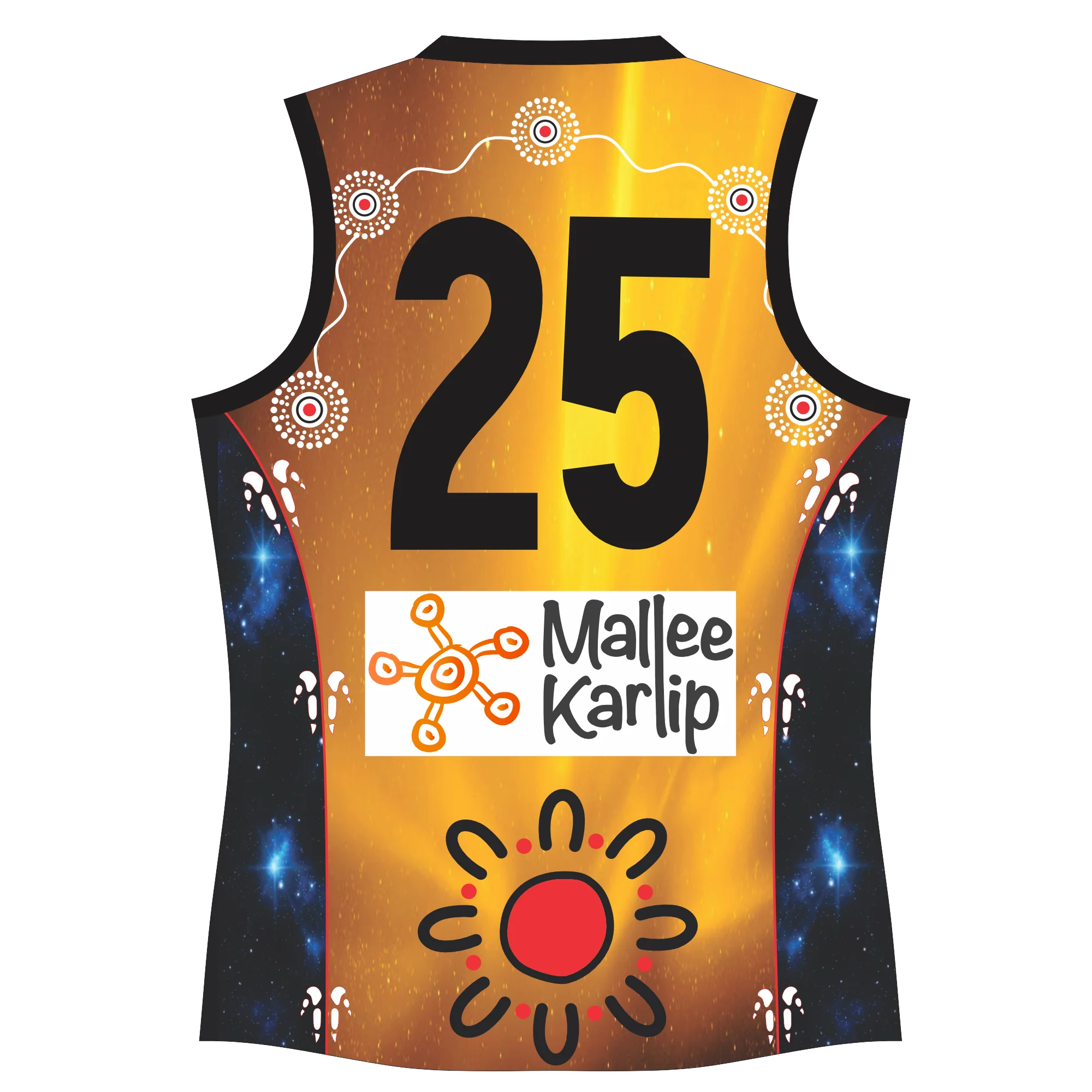 PFL24 Baldivis FC | NB Womens Indigenous Guernsey - Image 2