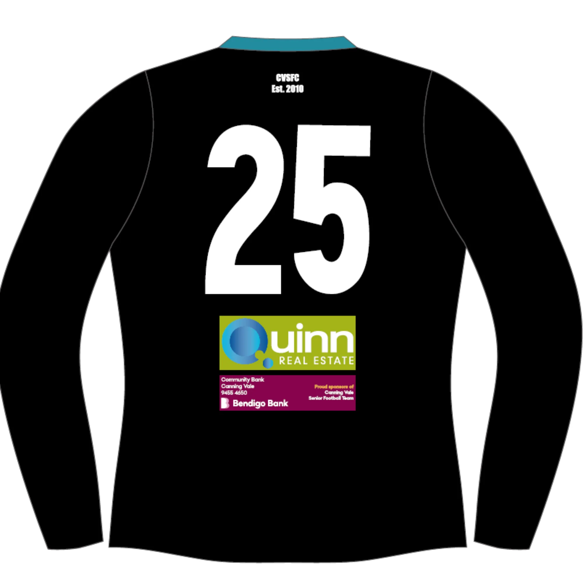 PFL24 Canning Vale FC | NB Womens LS Guernsey - Image 2