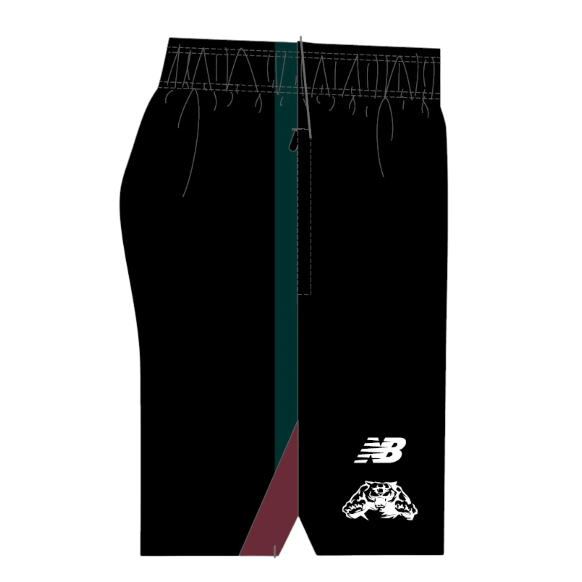 PFL24 Carlisle FC | NB Mens Casual Shorts - Image 2