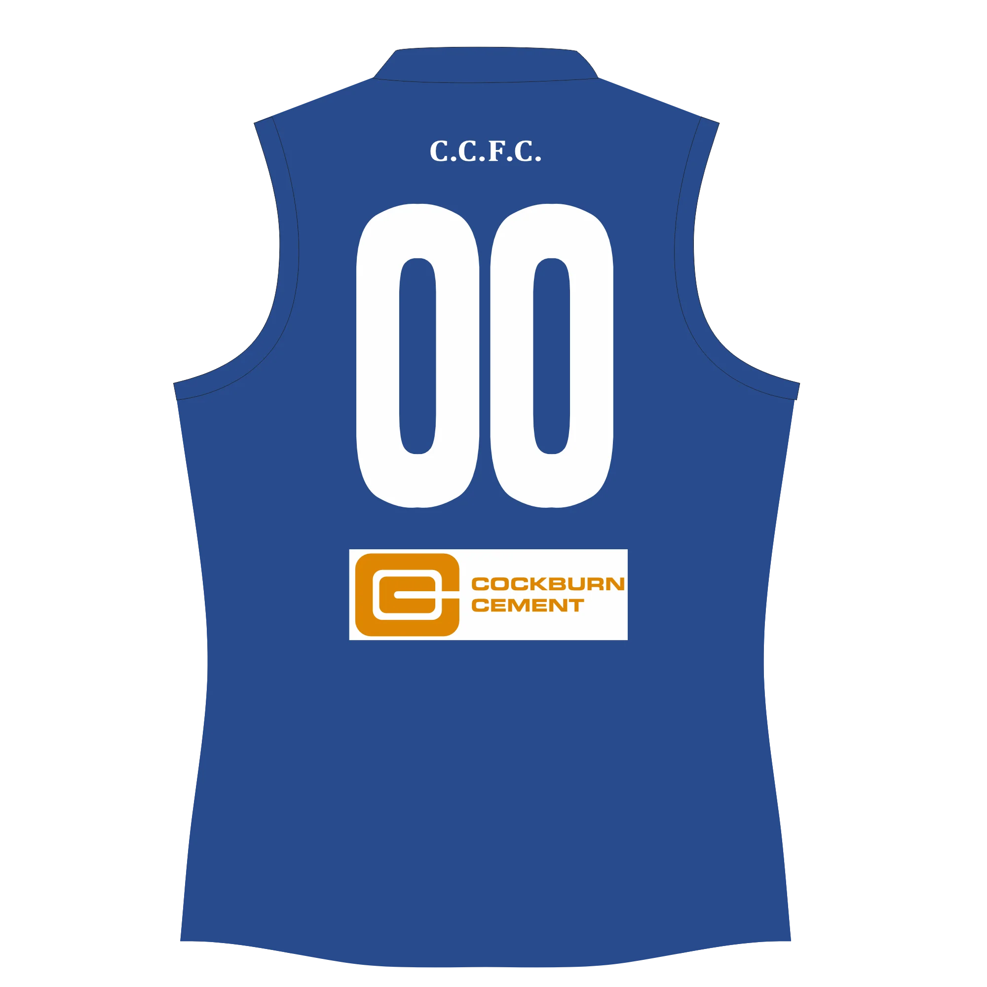 PFL23 Cockburn Cobras FC | NB Womens Guernsey (mens pattern) - Image 2