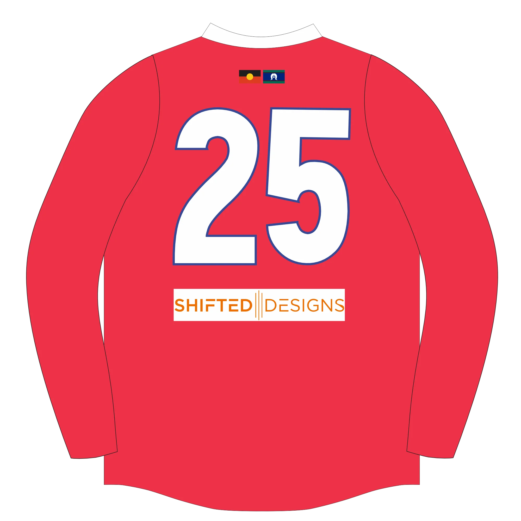 PFL23 Coolbinia FC | BA Mens Indigenous LS Guernsey - Shifted - Image 2
