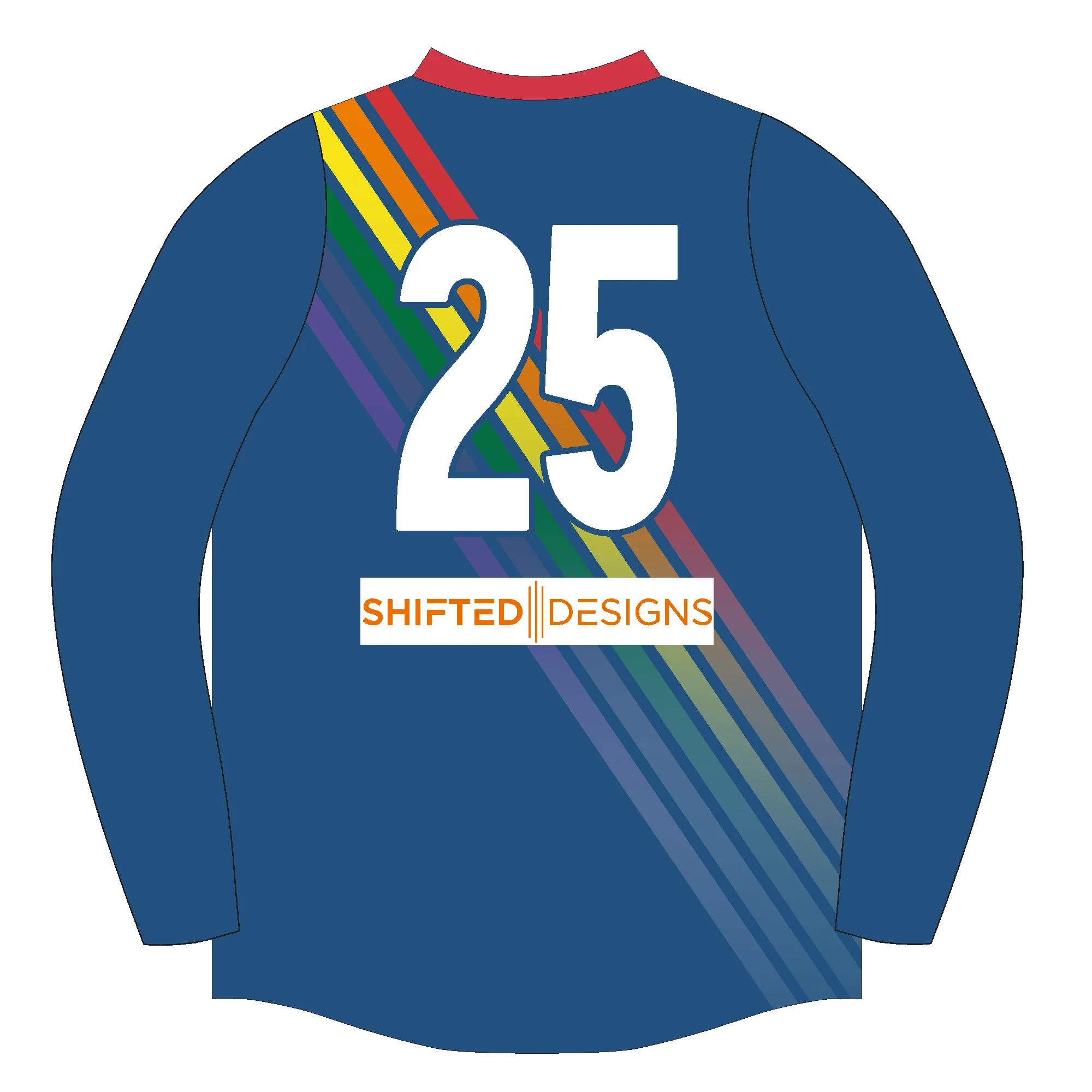 PFL24 Coolbinia FC | BA Mens Thirds Pride LS Guernsey - Image 2