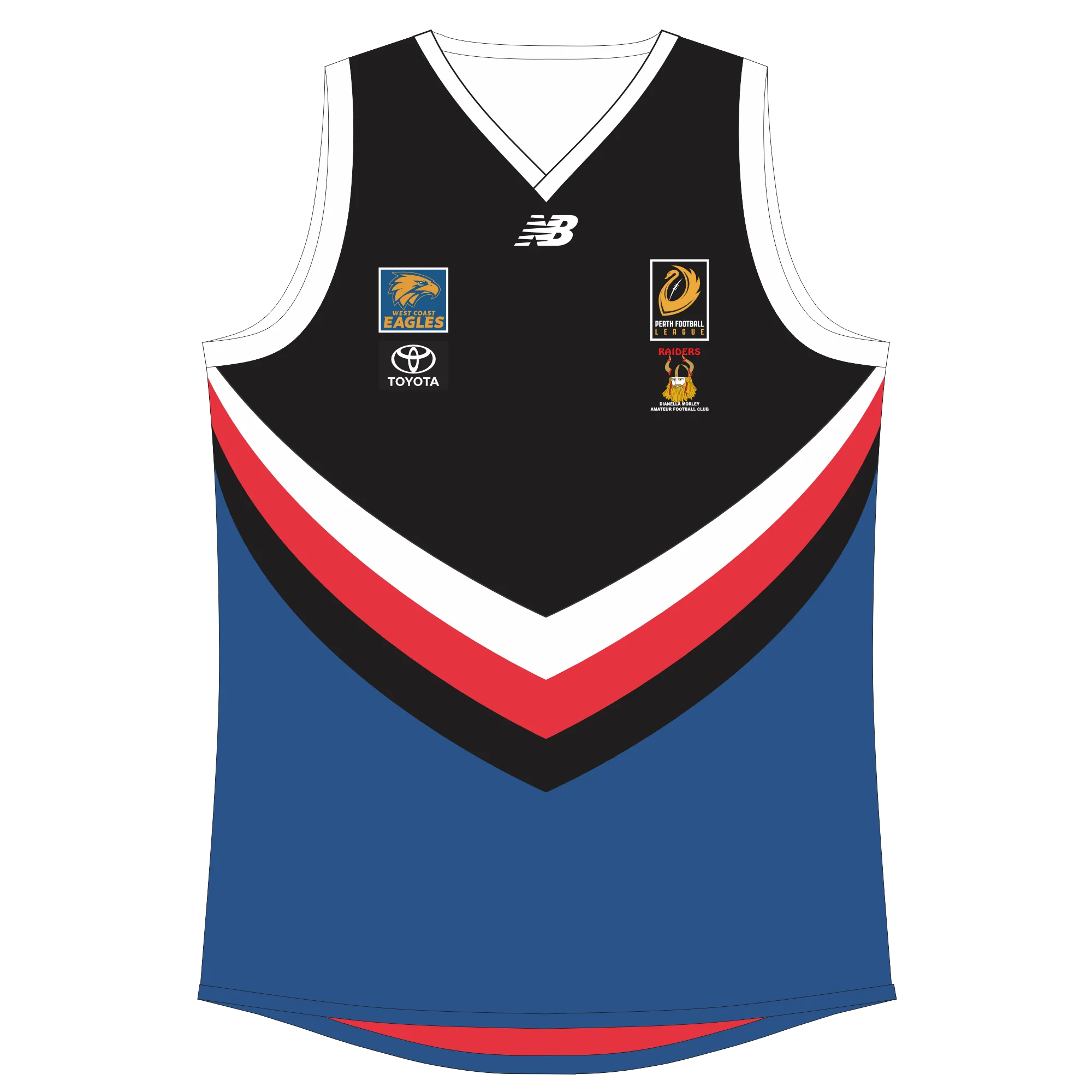 PFL23 Dianella Morley FC | NB Mens Reversible Guernsey Names - Image 3