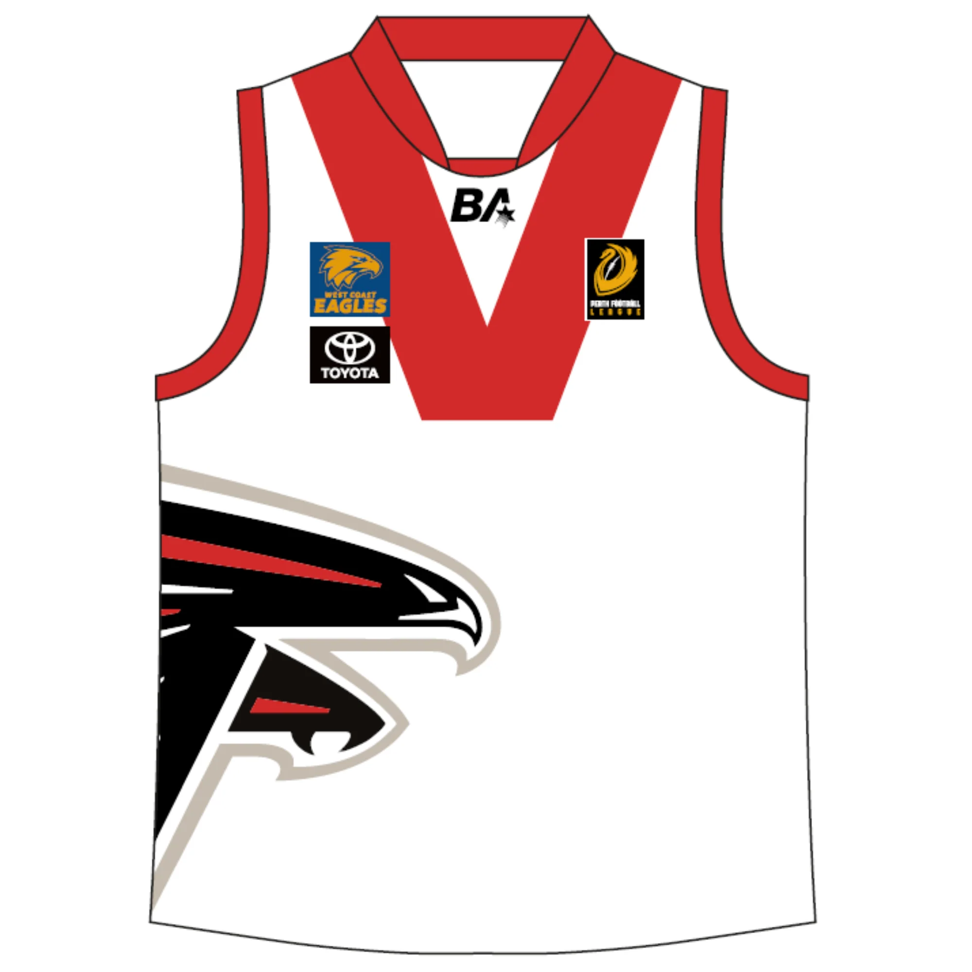 PFL24 Forrestdale FC | BA Womens Home Guernsey LOCAL