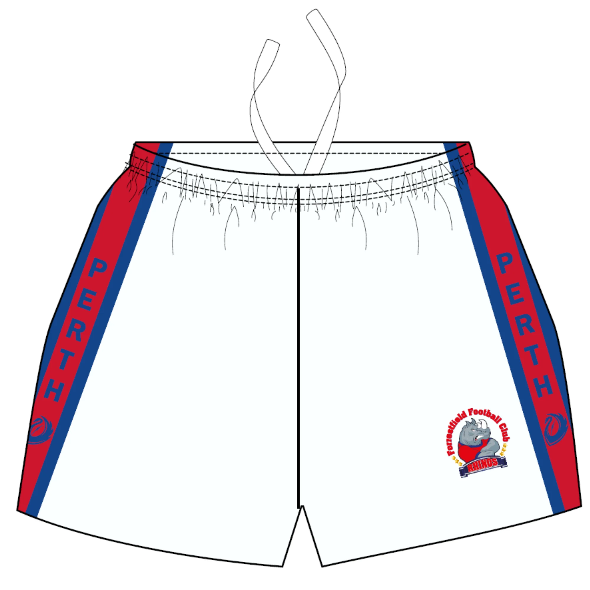PFL24 Forrestfield FC | BA Mens Away Shorts
