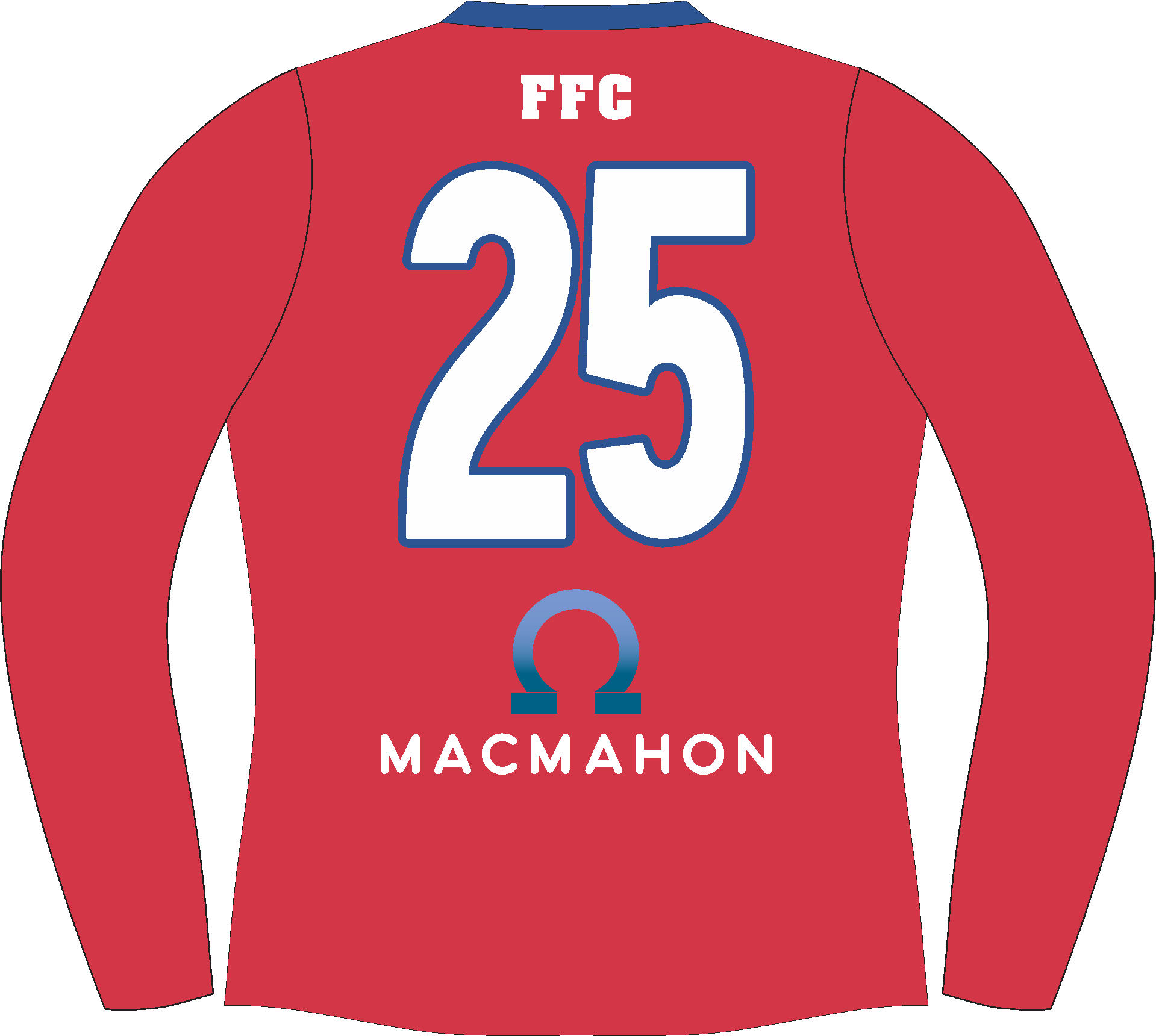 PFL24 Forrestfield FC | NB Mens Home LS Guernsey - Image 2