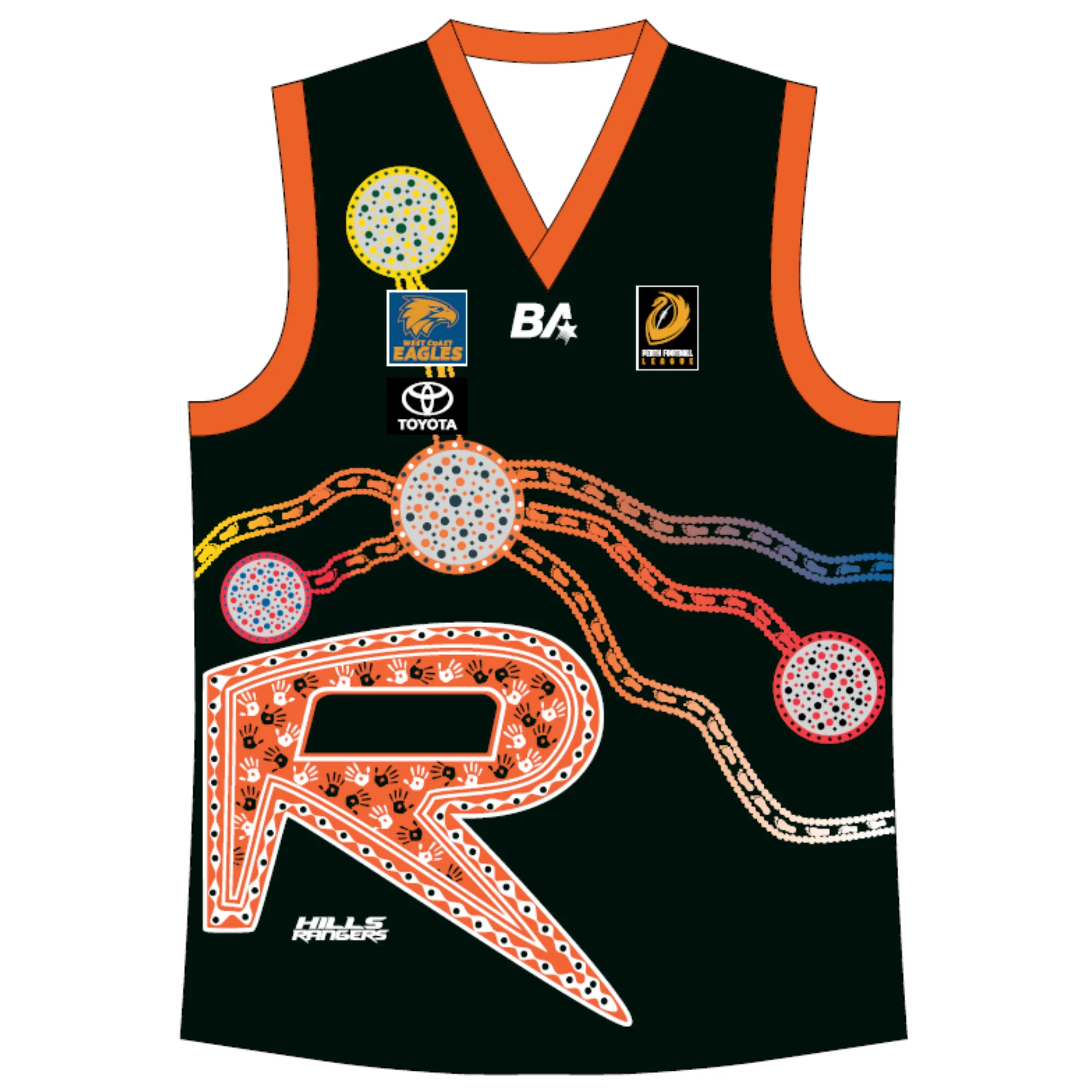 PFL24 Hills Rangers FC | BA Womens Reversible (Indigenous and Pride)