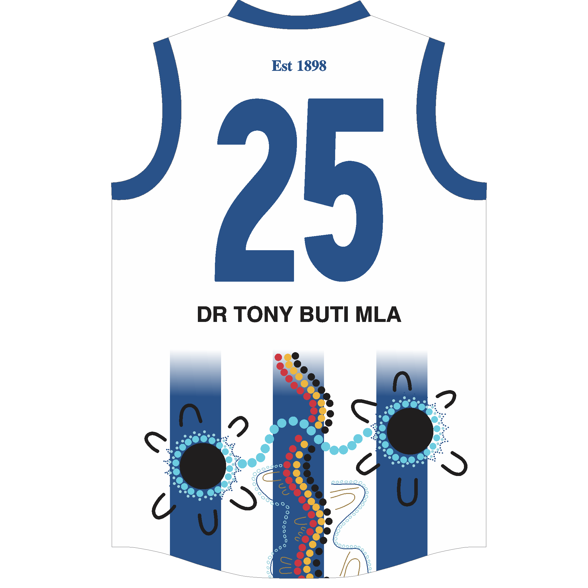 PFL24 Kelmscott FC | BA Mens Integrated Indigenous Guernsey Overseas - Image 2