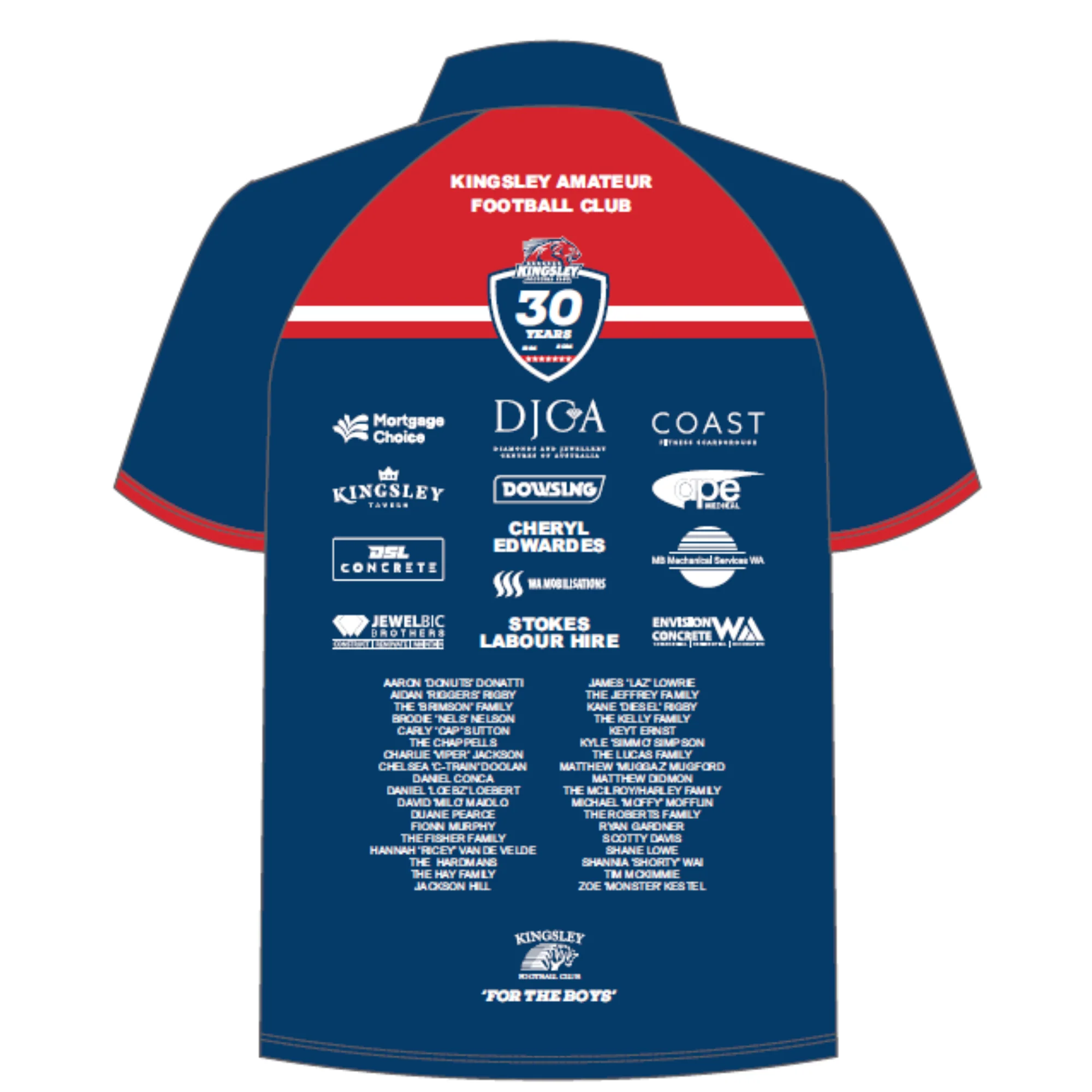 PFL24 Kingsley FC | BA 30 Year Polo - Image 2