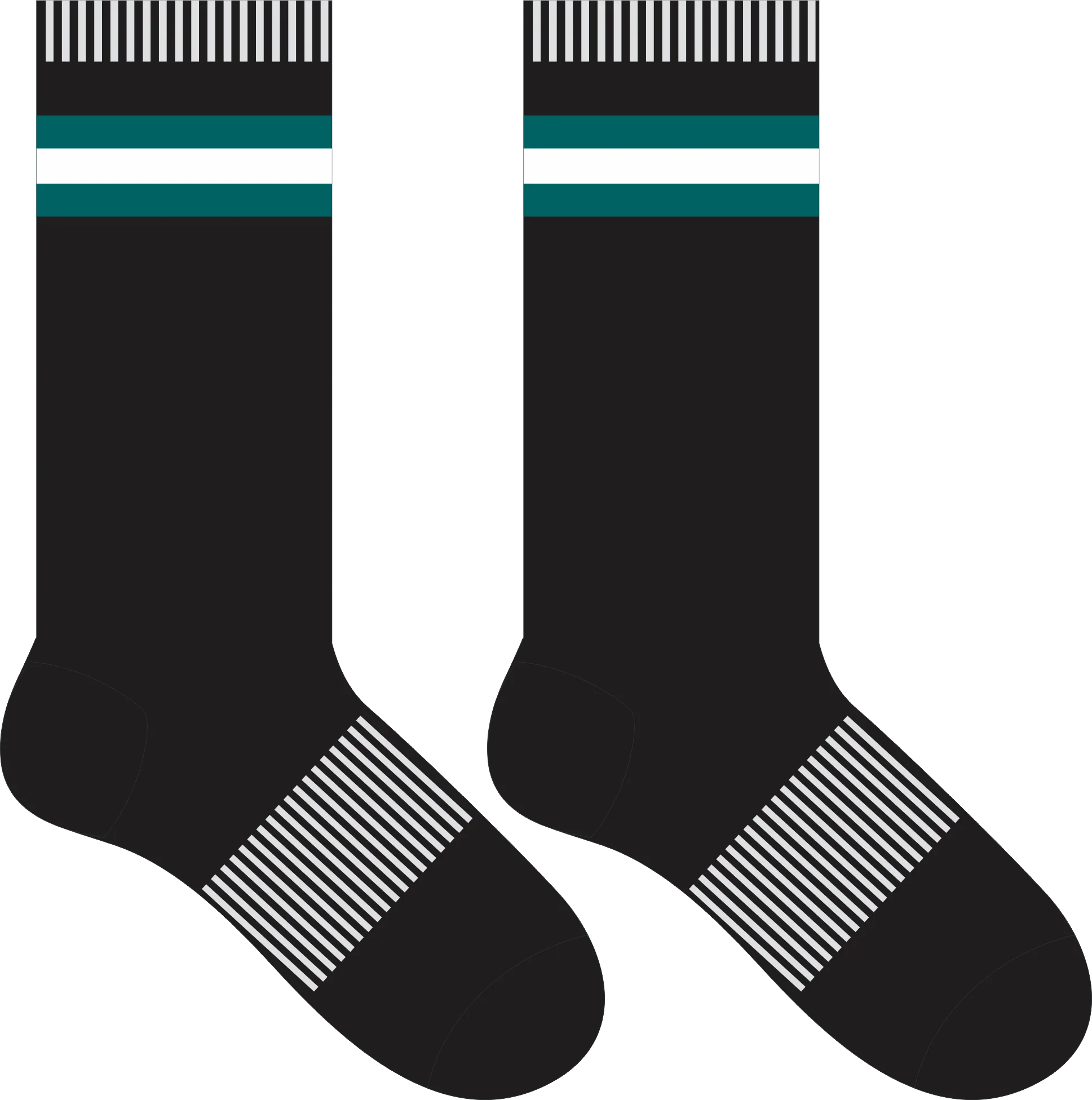 PFL24 Kingsway FC | BA Crew socks