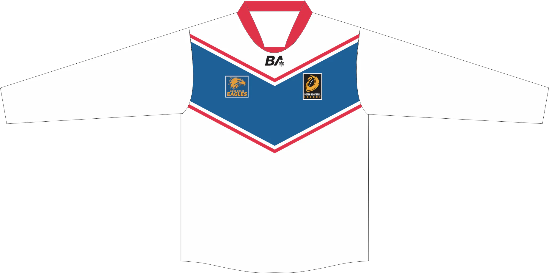 PFL24 Kwinana FC | BA Mens Away Long Sleeve Guernsey