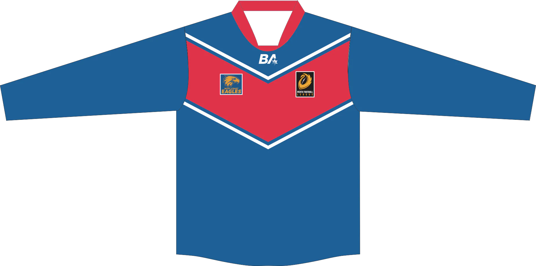 PFL24 Kwinana FC | BA Mens Home Long Sleeve Guernsey