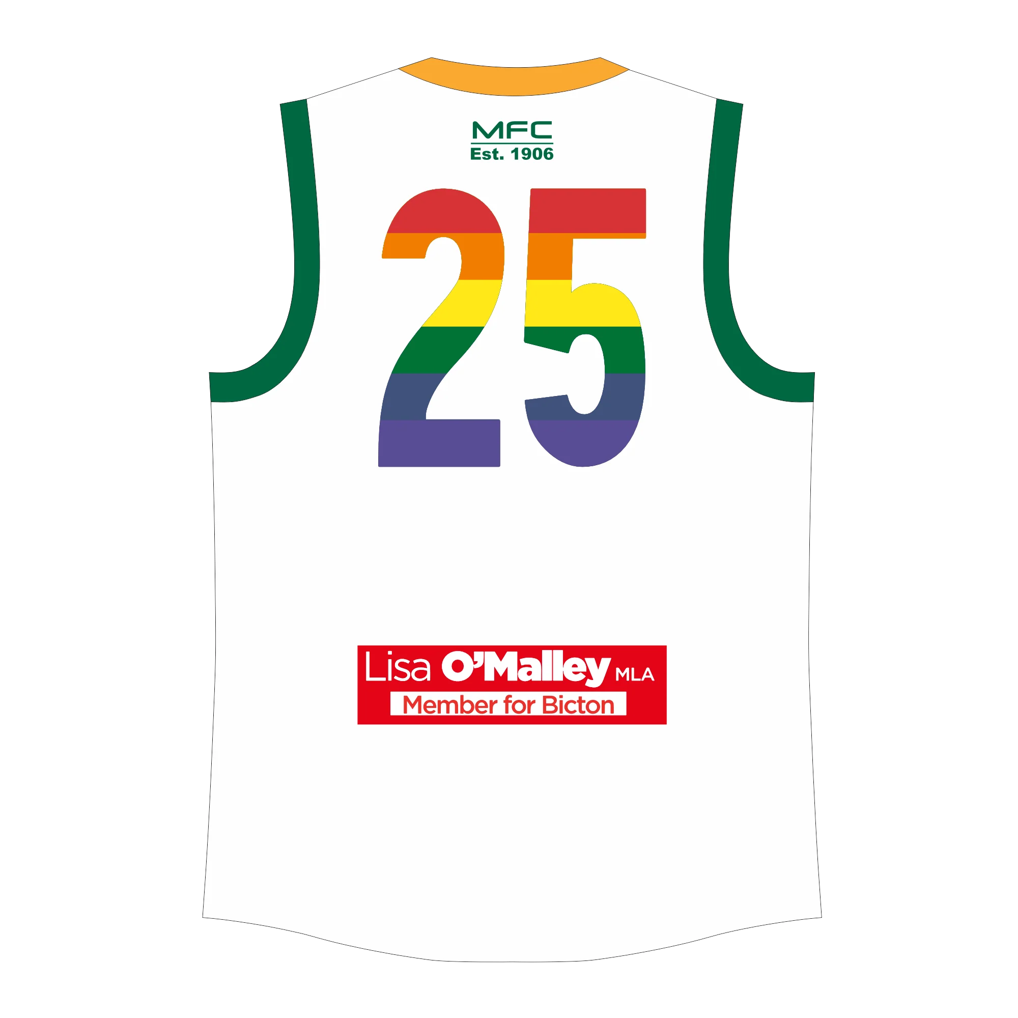 PFL25 Melville FC | BA Womens Pride Guernsey - Image 2