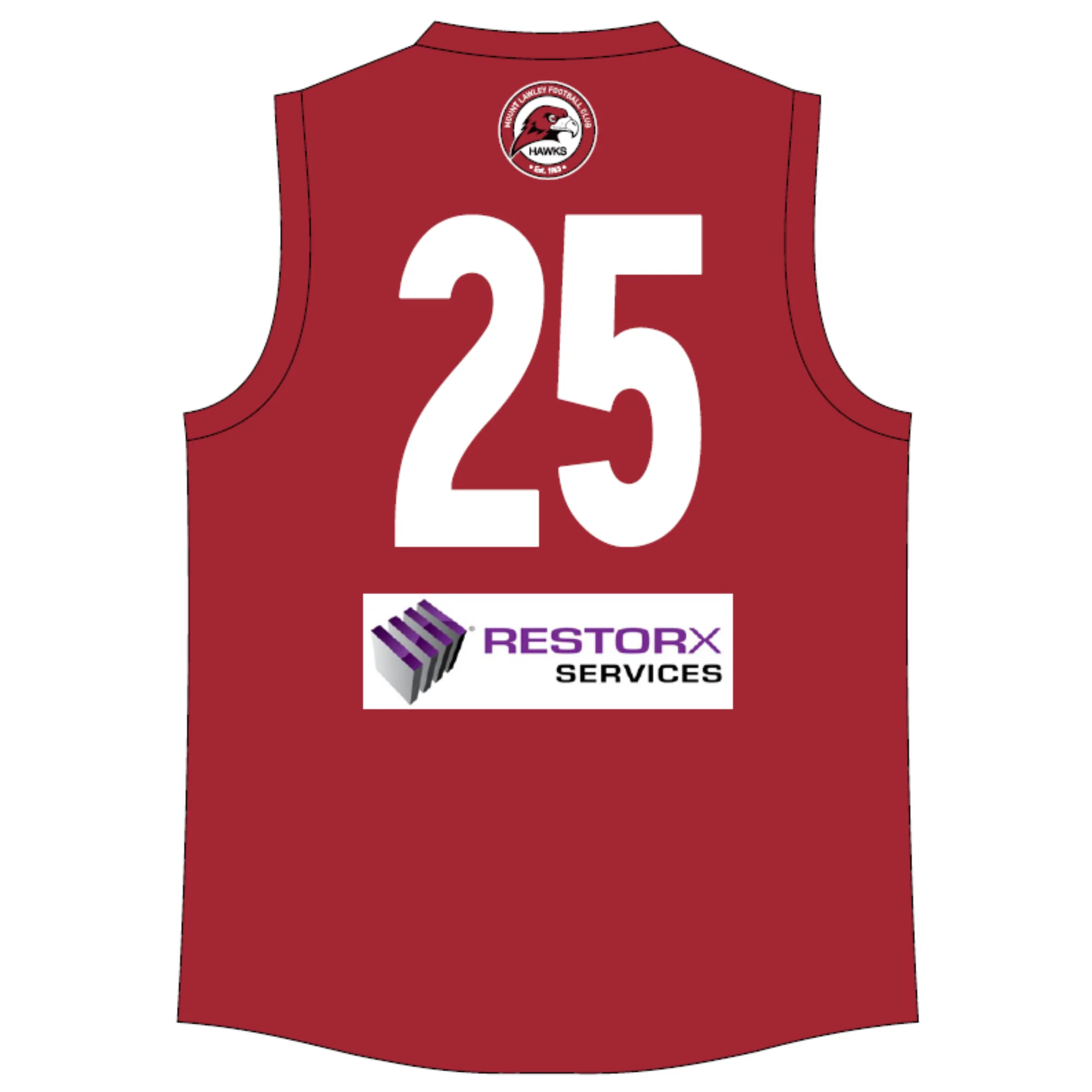 PFL24 Mount Lawley FC | BA Mens Pride Guernsey - Image 2