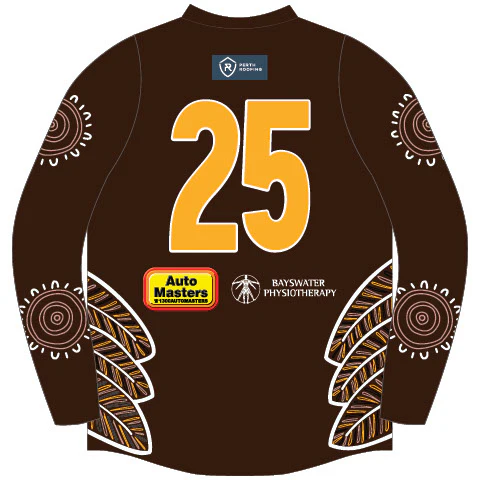 PFL24 Noranda FC | BA Colts Long Sleeve Indigenous Guernsey - Image 2