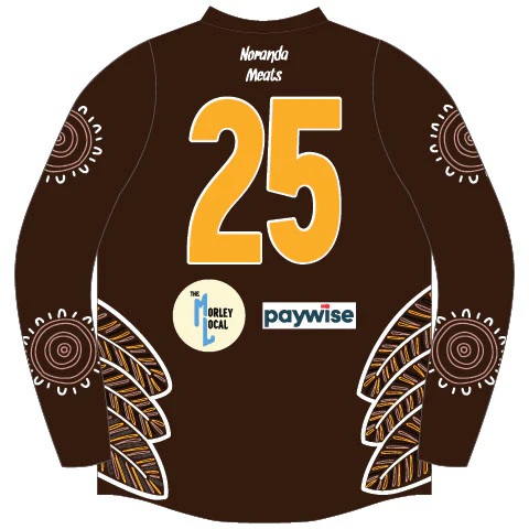 PFL24 Noranda FC | BA Mens League Long Sleeve Indigenous Guernsey - Image 2