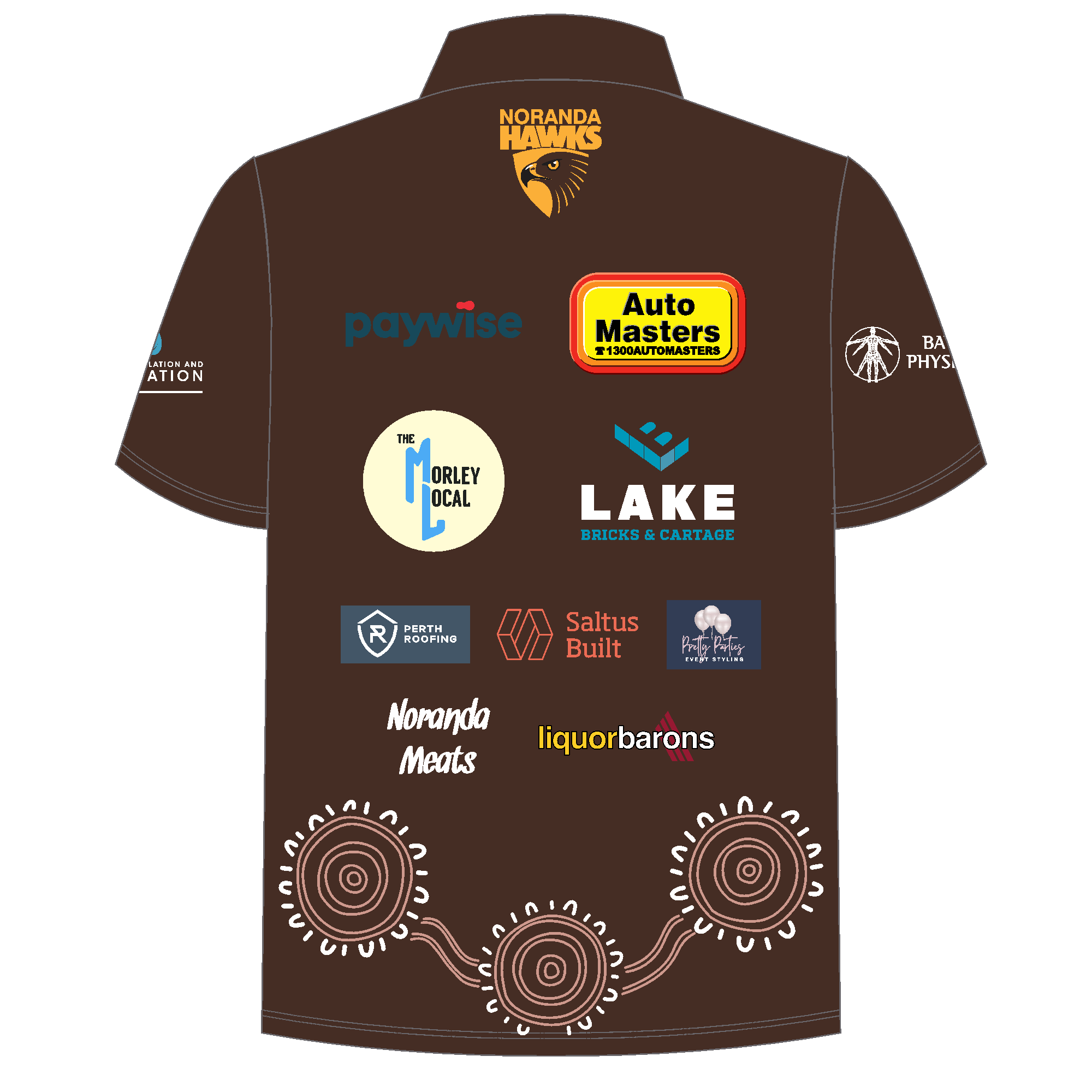 PFL24 Noranda FC | BA Womens Indigenous Polo - Image 2