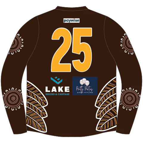 PFL24 Noranda FC | BA Womens Long Sleeve Indigenous Guernsey - Image 2