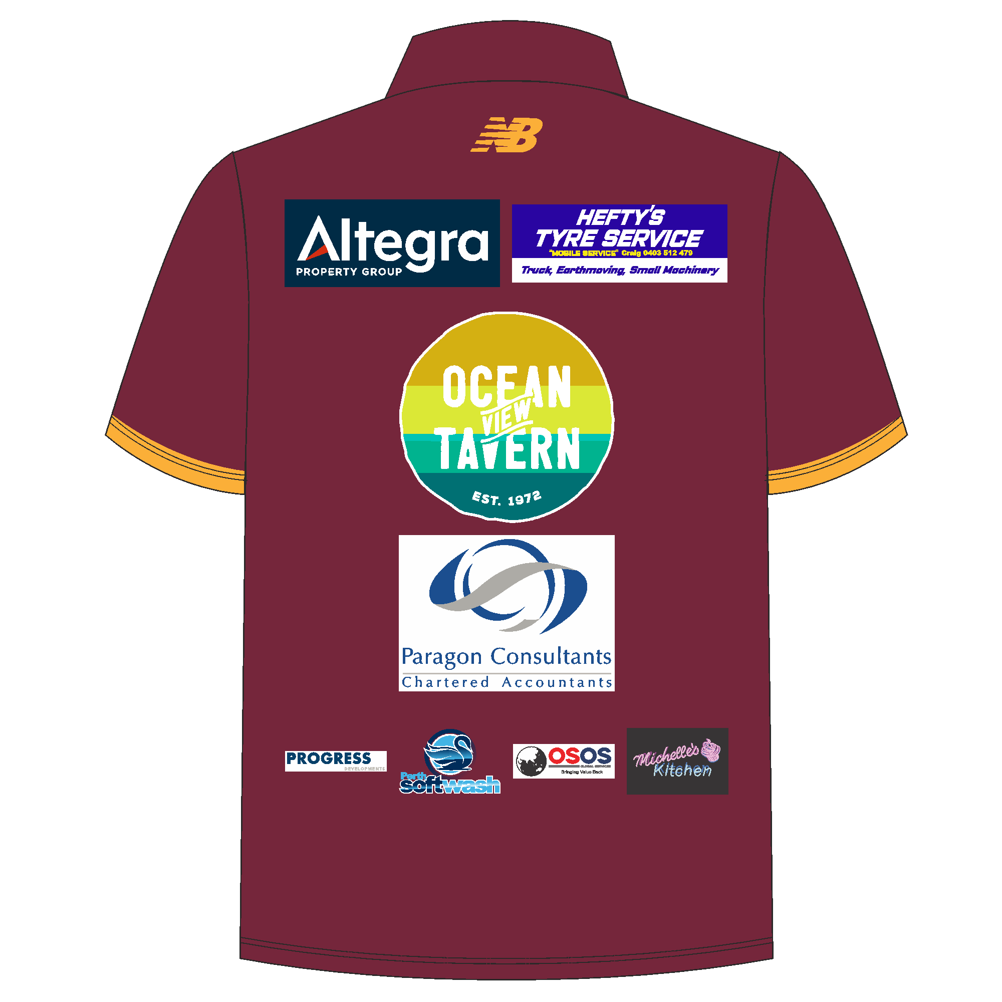 PFL24 Quinns FC | NB MASTERS Polo - Image 2