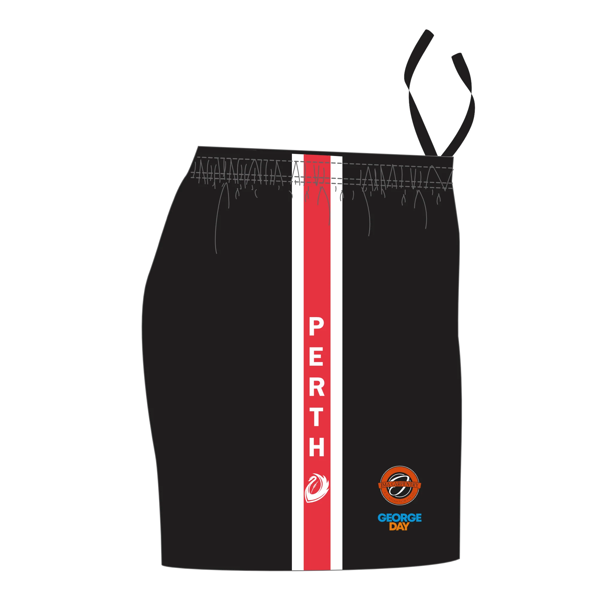PFL24 Stirling Saints FC | BA Mens Home Shorts - Image 2