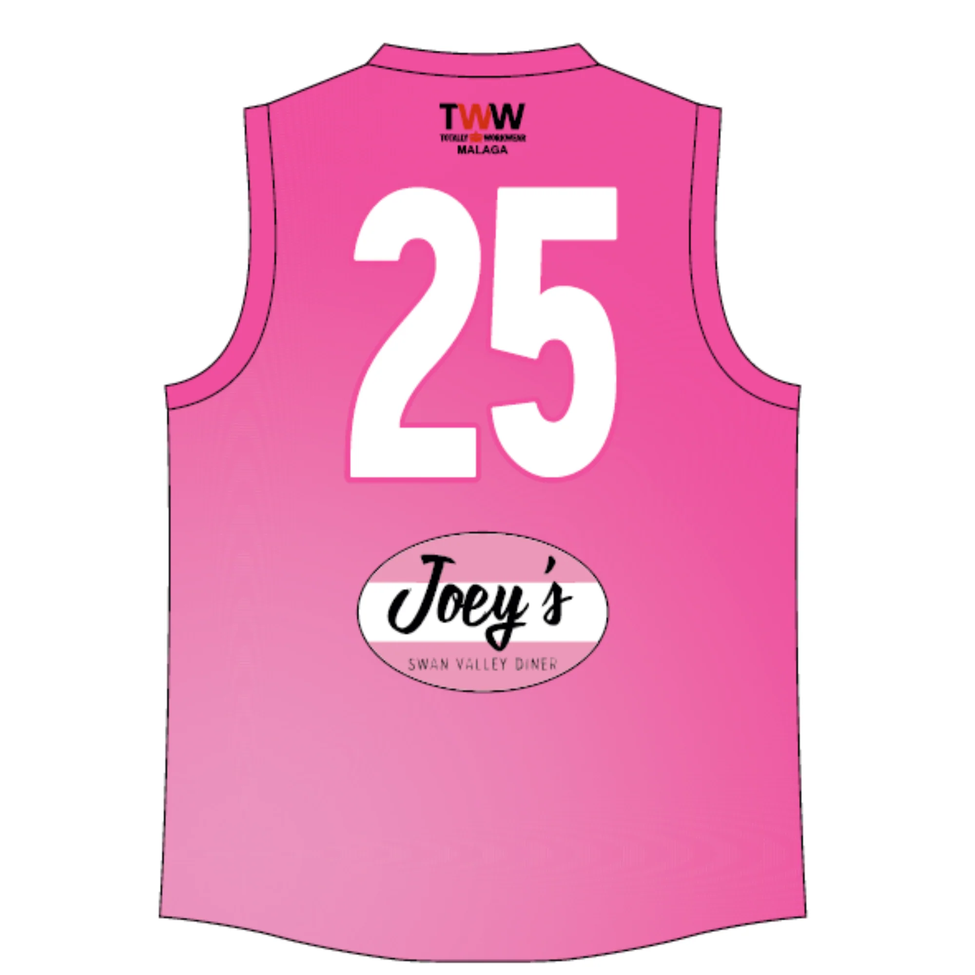 PFL24 Swan Valley FC | BA Womens Breast Cancer Guernsey - Image 2