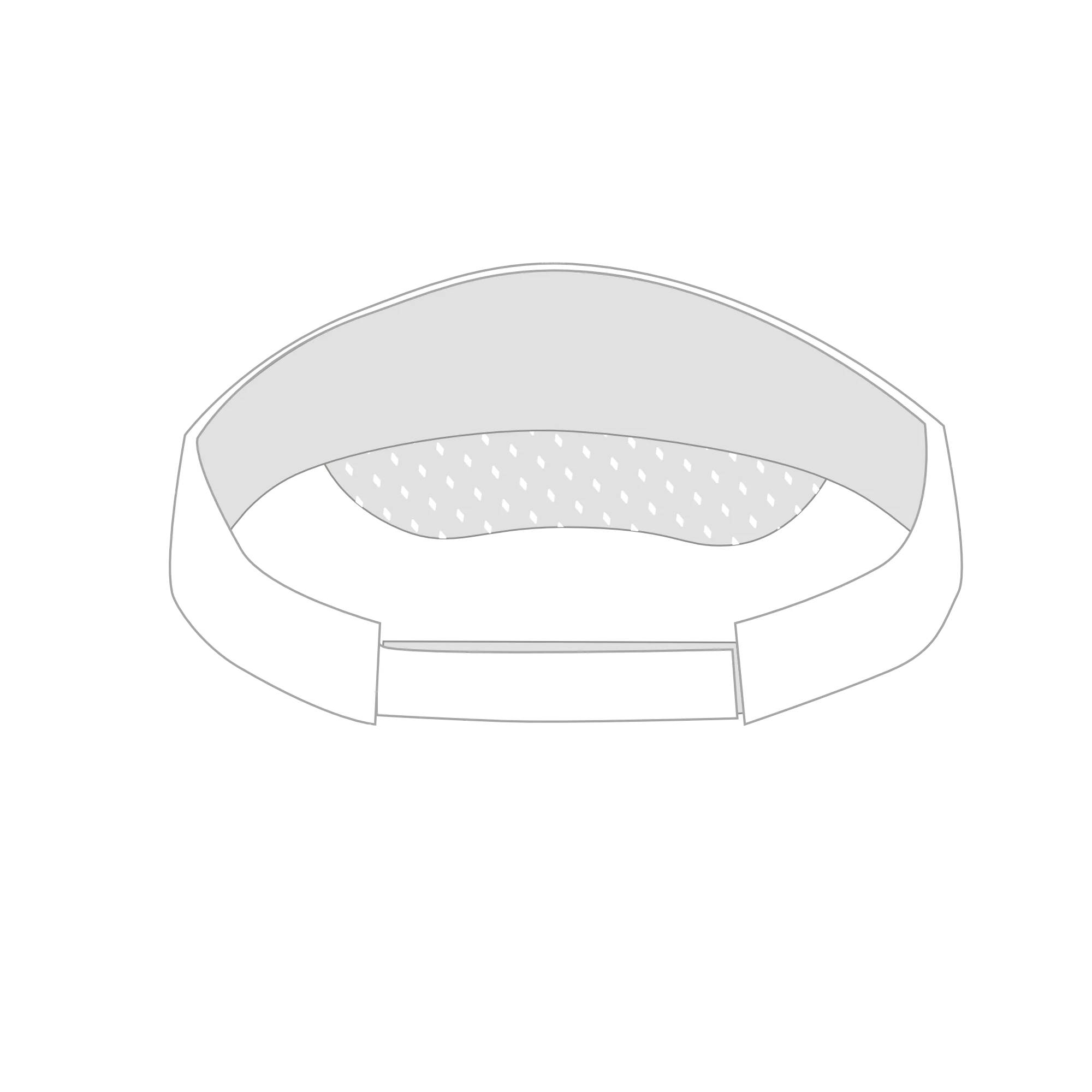 PFL24 Trinity Aquinas FC | BA White Visor - Image 2