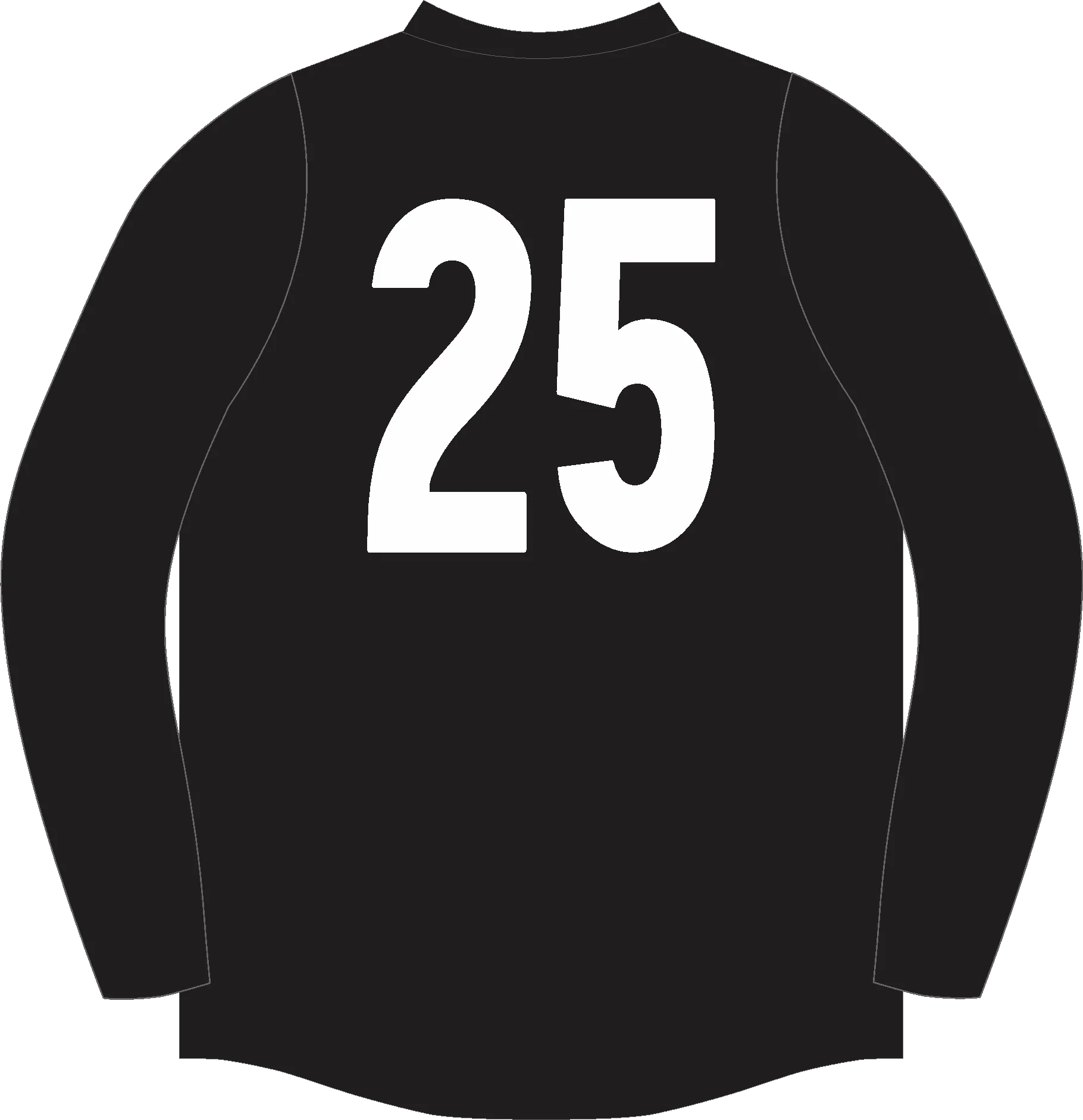 PFL24 Wembley FC | BA Mens League Long Sleeve Home Guernsey - Image 2