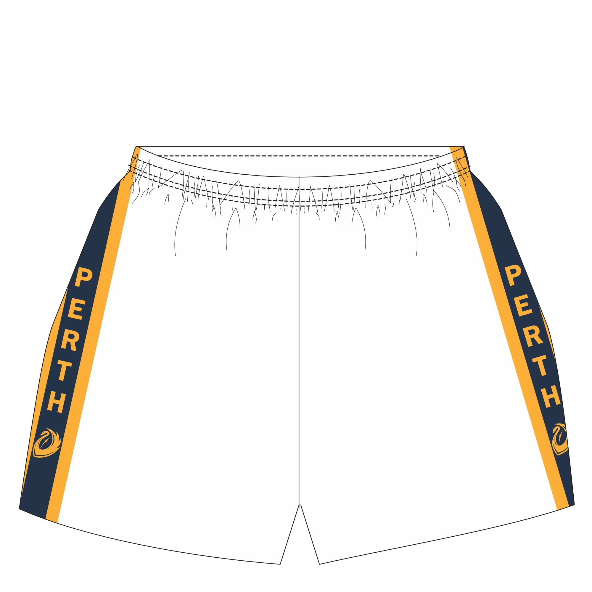 PFL24 West Coast FC | BA Mens Away Overseas Shorts - Image 3