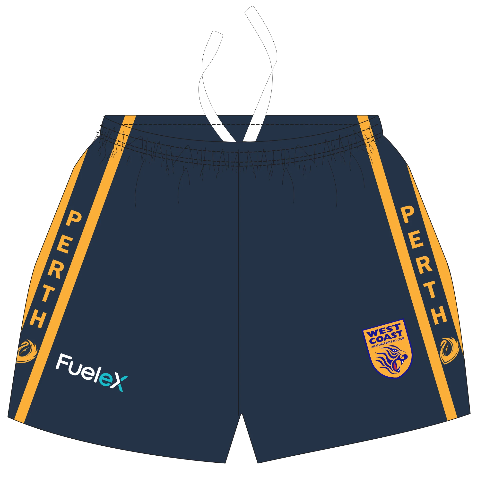 PFL24 West Coast FC | BA Mens Home Overseas Shorts