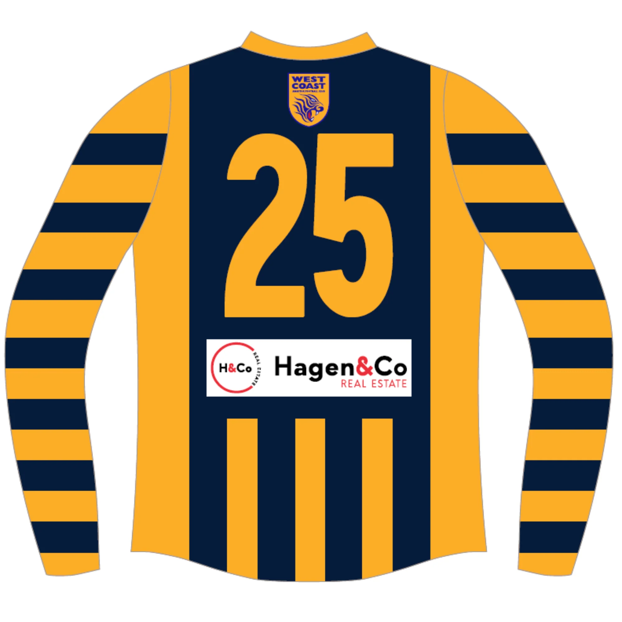 PFL24 West Coast FC | Mens LS Guernsey (Hagan & Co) - Image 2