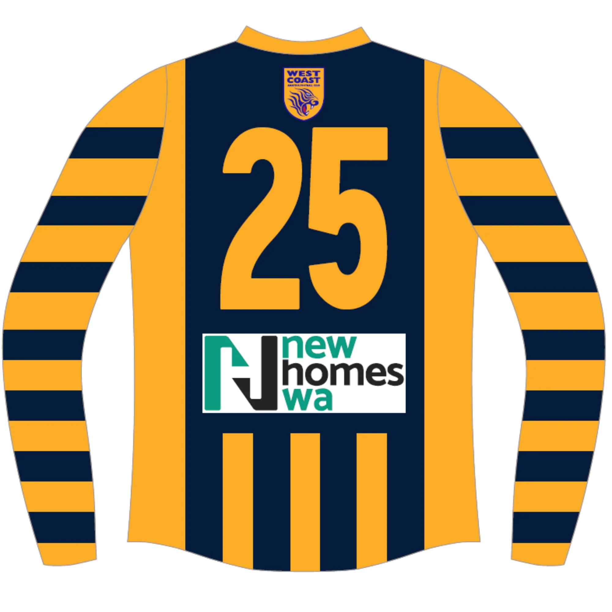 PFL24 West Coast FC | Mens LS Guernsey (New Homes) - Image 2