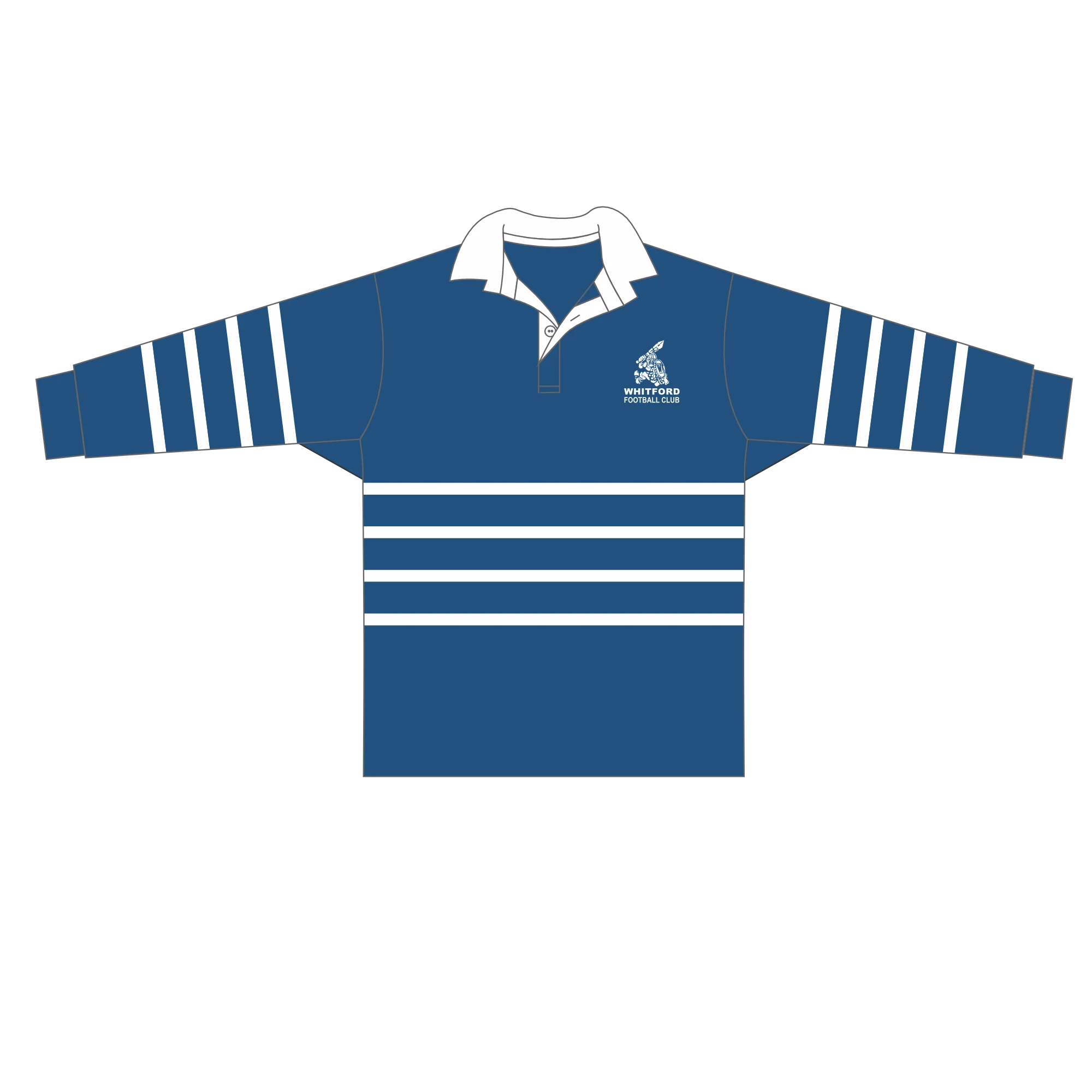 PFL24 Whitford FC | BA Unisex Knitted Rugby Top