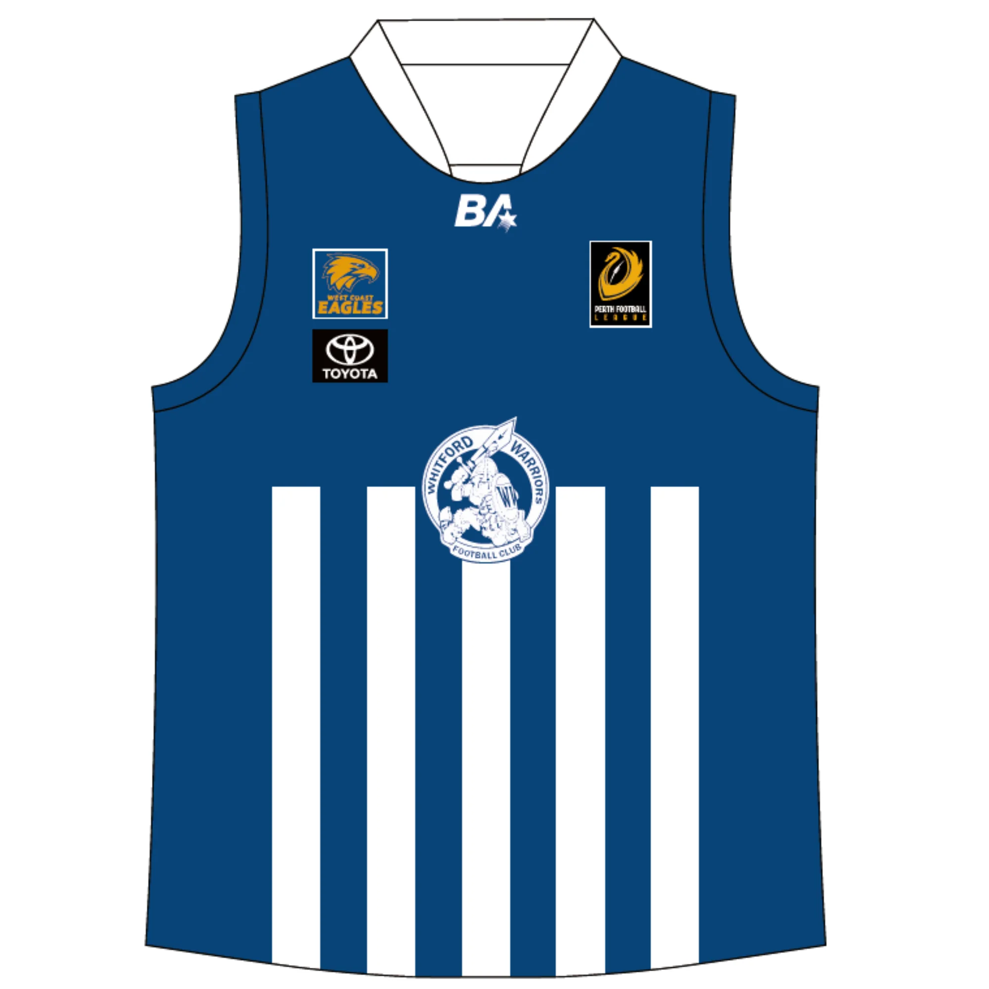 PFL24 Whitfords FC | BA Womens Home Guernsey