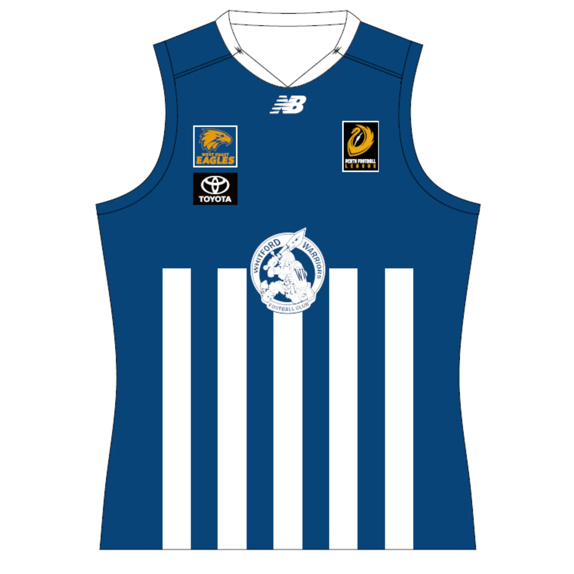 PFL24 Whitfords FC | NB Mens Home Guernsey