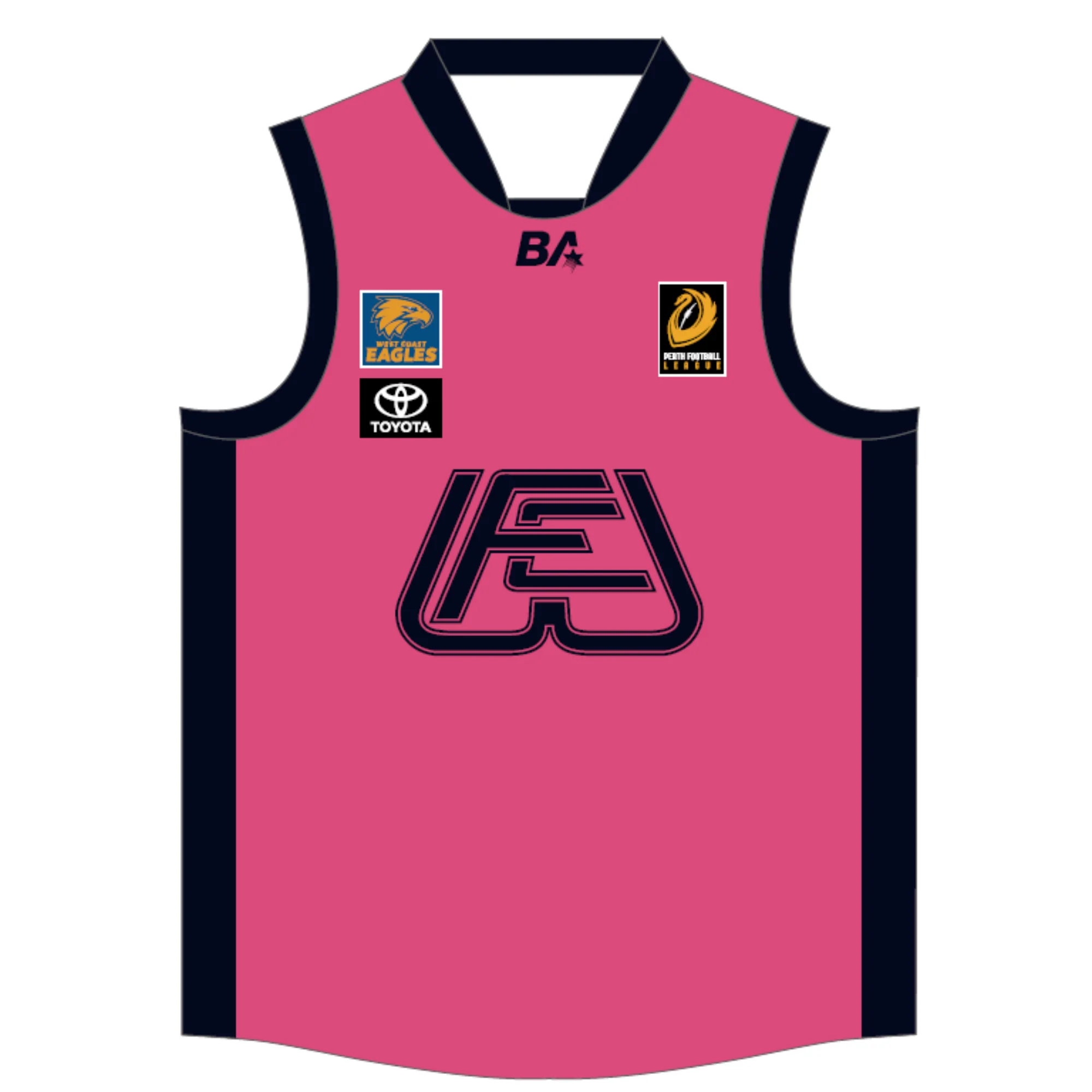 PFL24 Willetton FC | BA Mens Breast Cancer Guernsey LOCAL