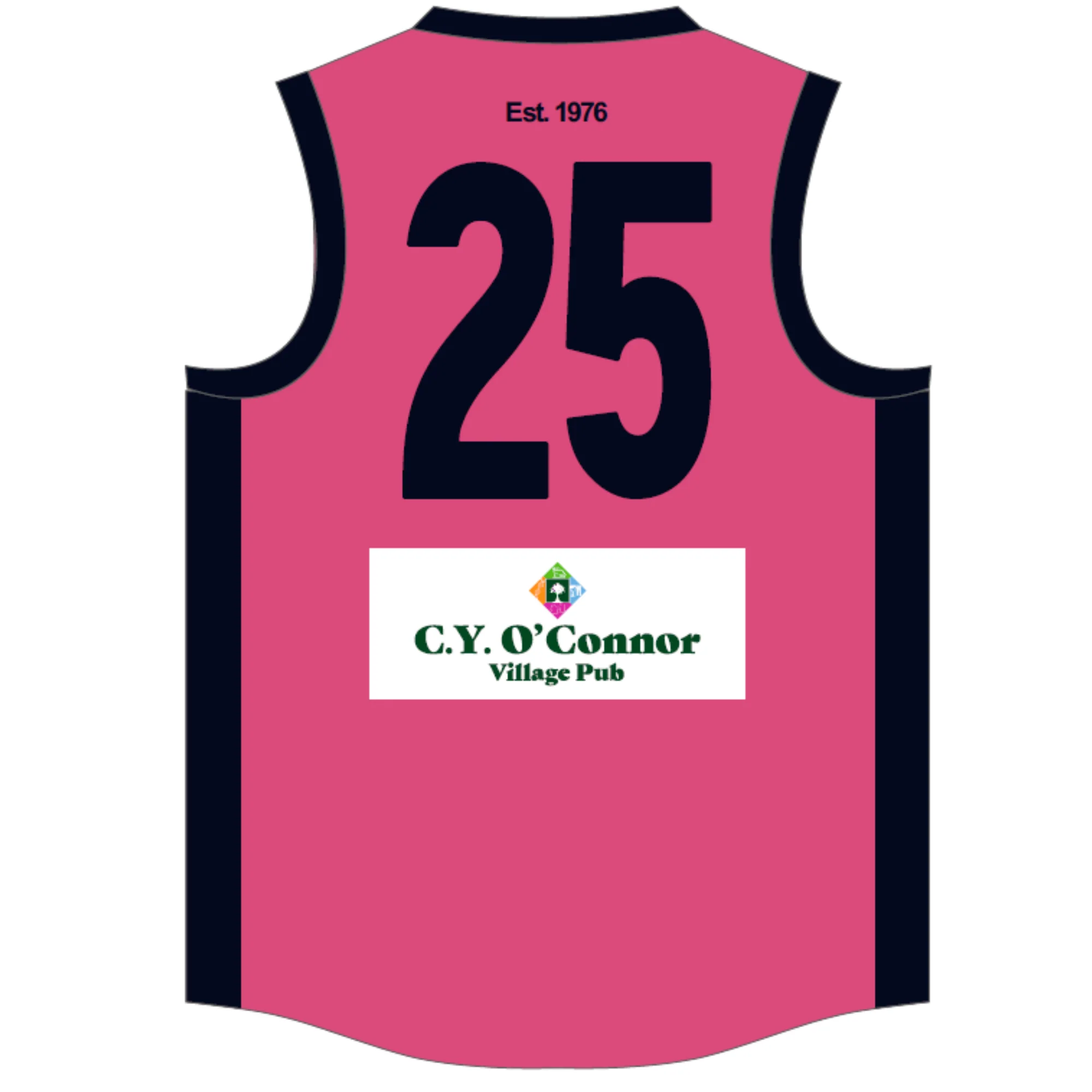 PFL24 Willetton FC | BA Mens Breast Cancer Guernsey LOCAL - Image 2