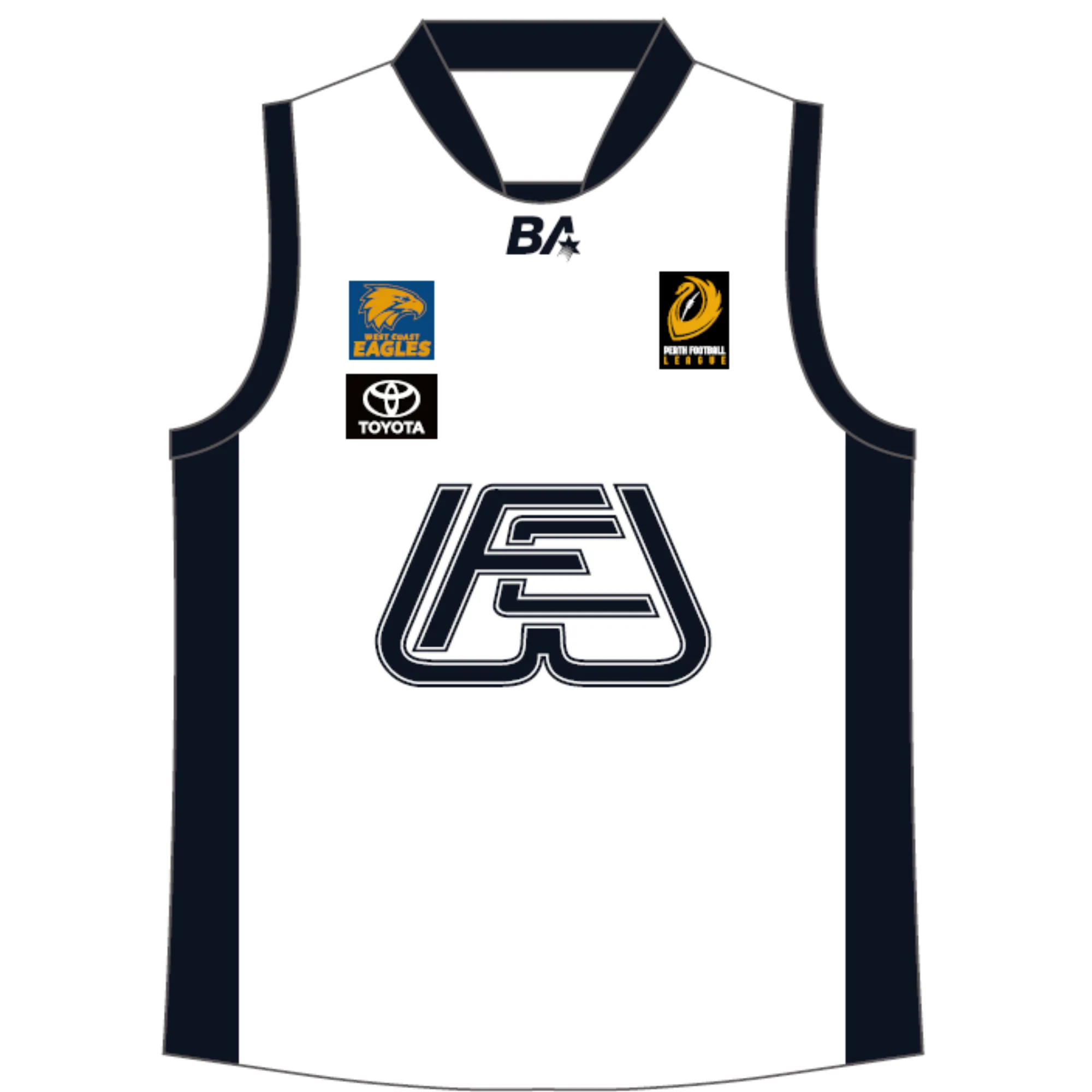 PFL24 Willetton FC | BA Womens Away Guernsey LOCAL