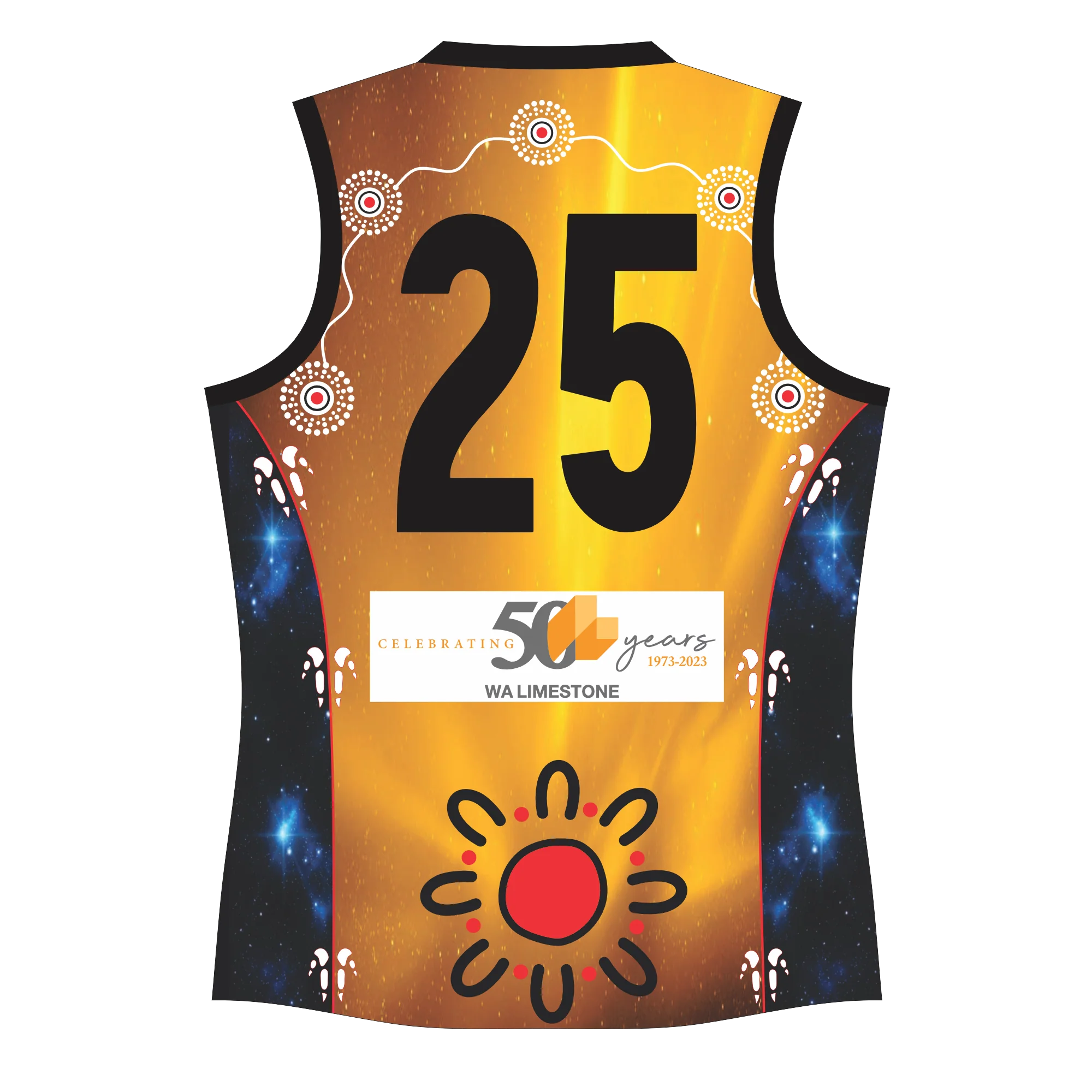 PFL25 Baldivis FC | NB Mens Indigenous Colts Guernsey - Image 2