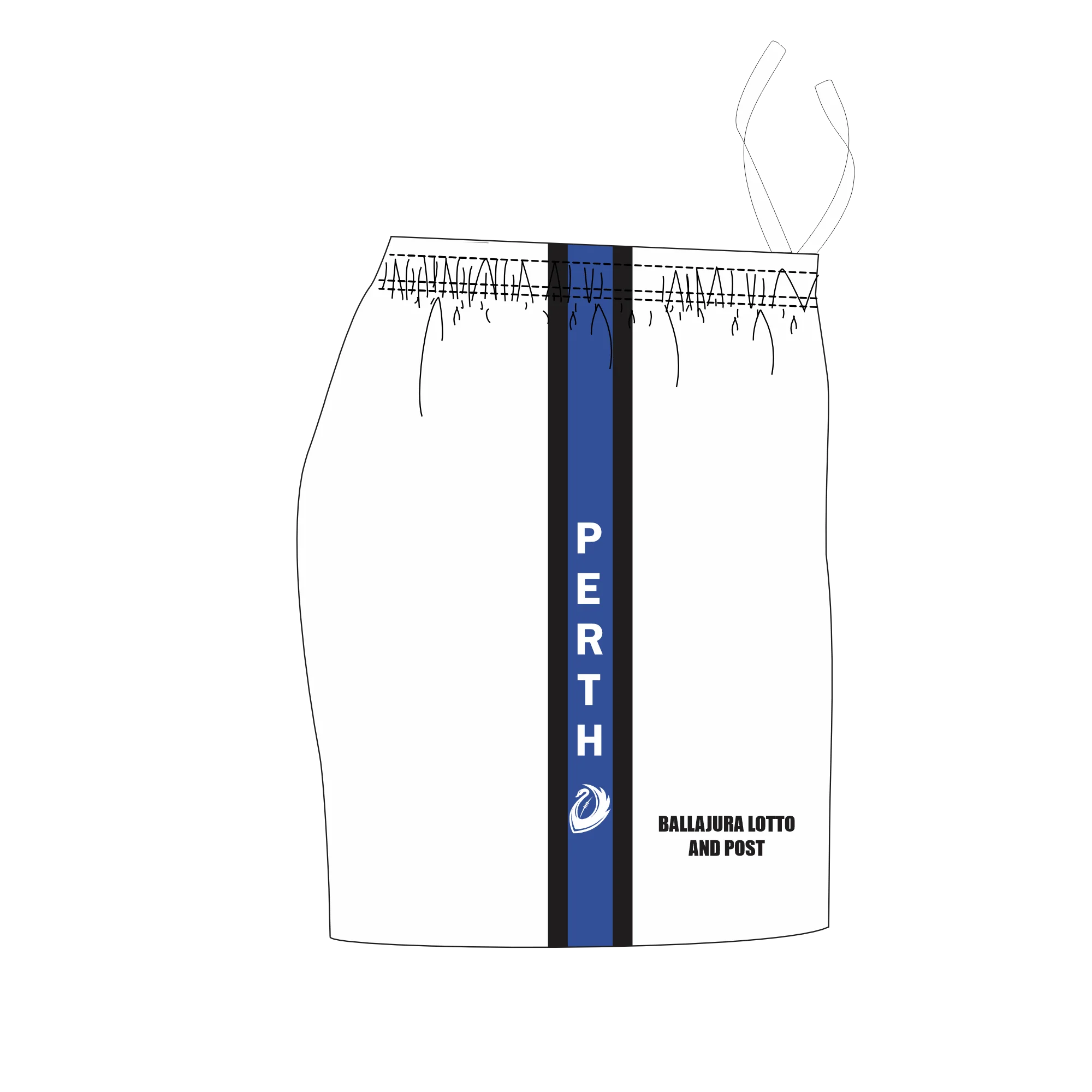 PFL25 Ballajura FC | BA Mens Away Shorts - Image 3