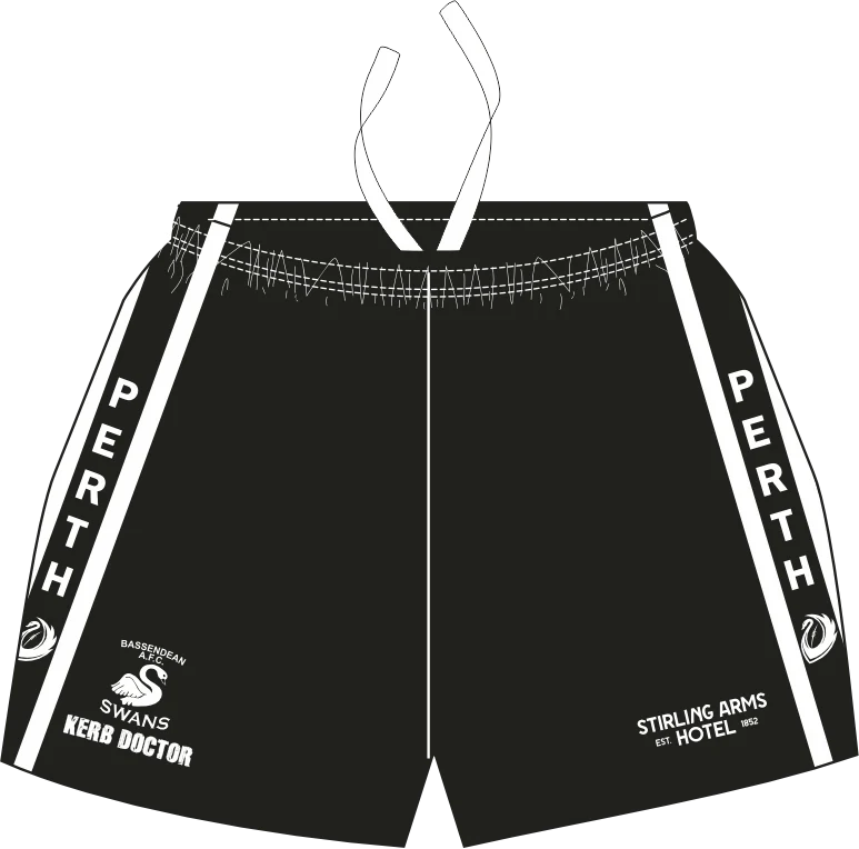 PFL25 Bassendean FC | BA Mens Home Shorts