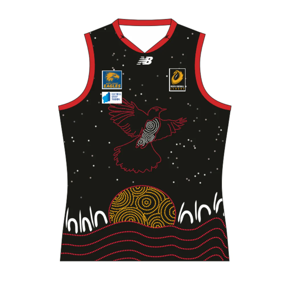 PFL25 Belmont Districts FC | NB Mens Colts Indigenous Guernsey
