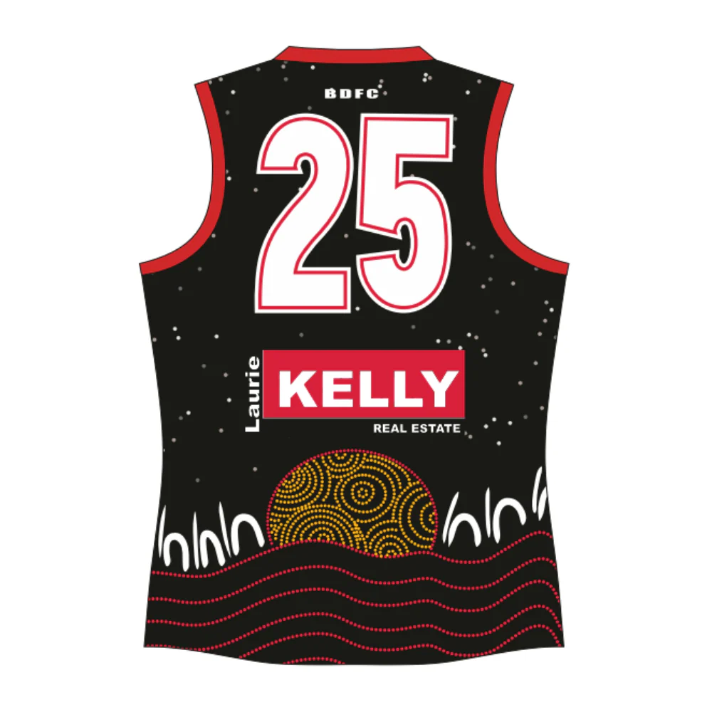 PFL25 Belmont Districts FC | NB Mens Colts Indigenous Guernsey - Image 2