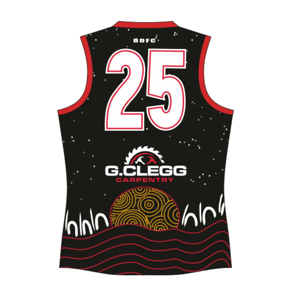 PFL25 Belmont Districts FC | NB Mens League Indigenous Guernsey - Image 2