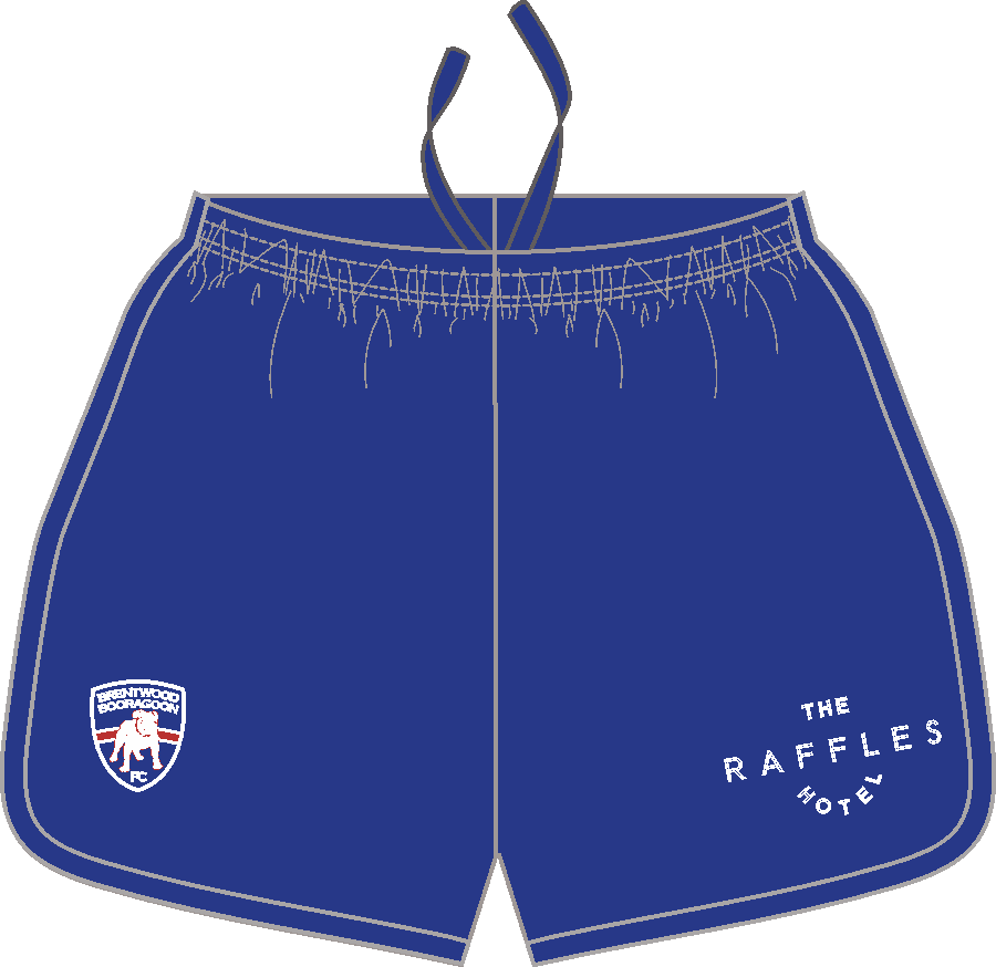 PFL25 Brentwood Booragoon FC | BA Womens Shorts Home
